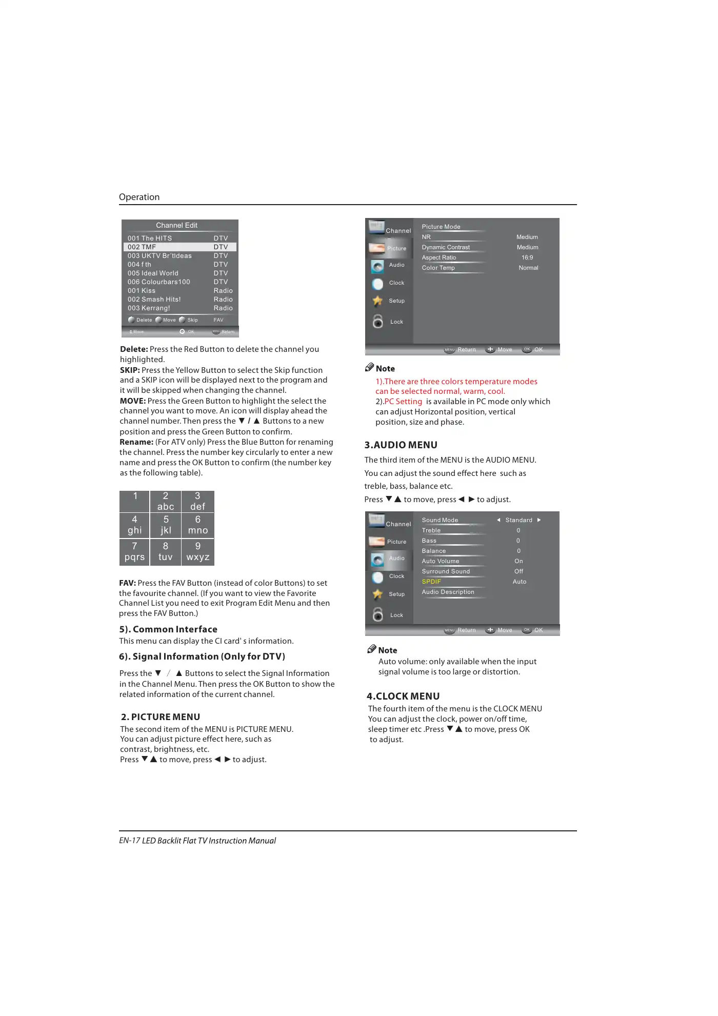 Haier LE39B7000C Instruction Manual Manual pdf 18 page image