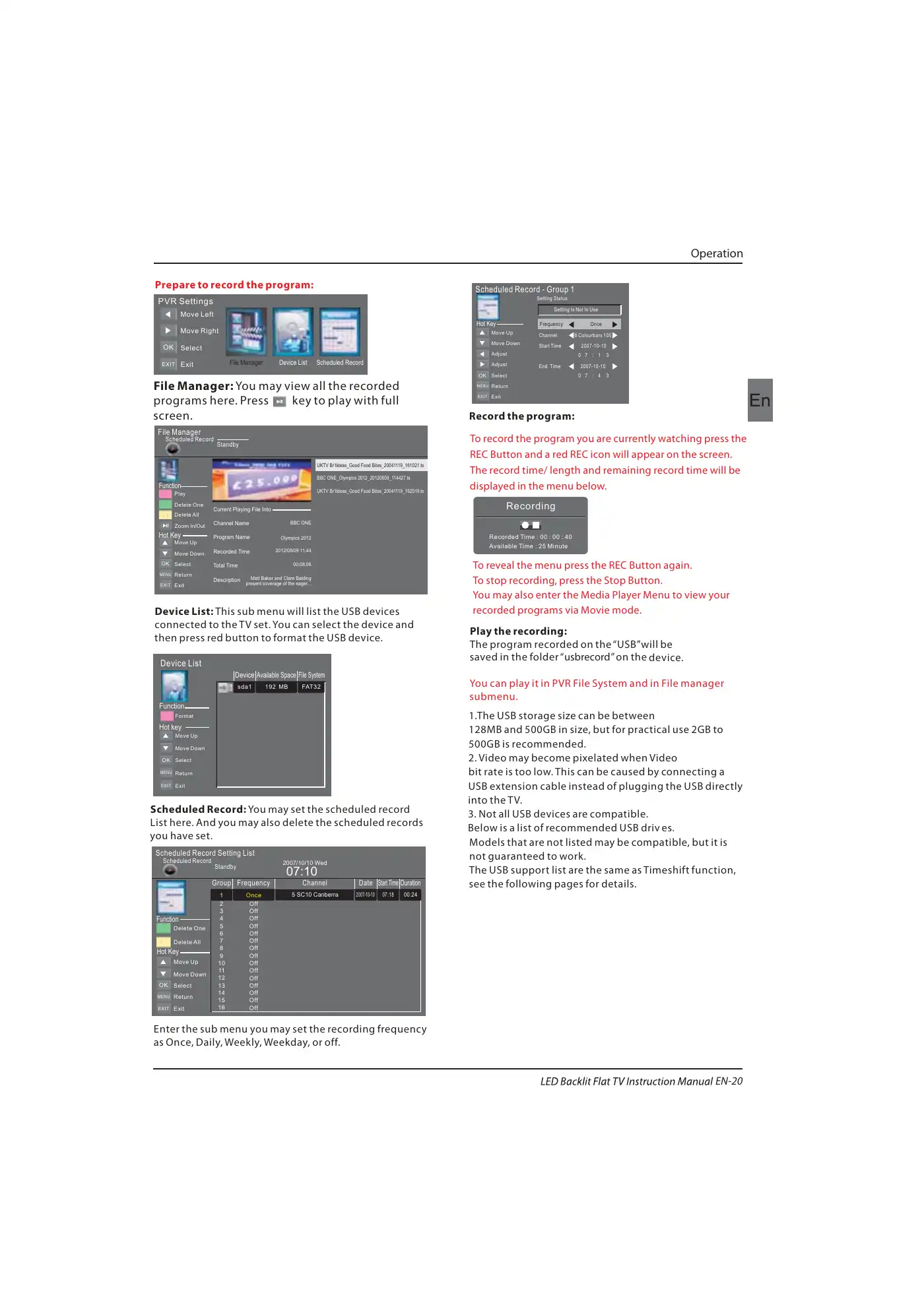 Haier LE39B7000C Instruction Manual Manual pdf 21 page image