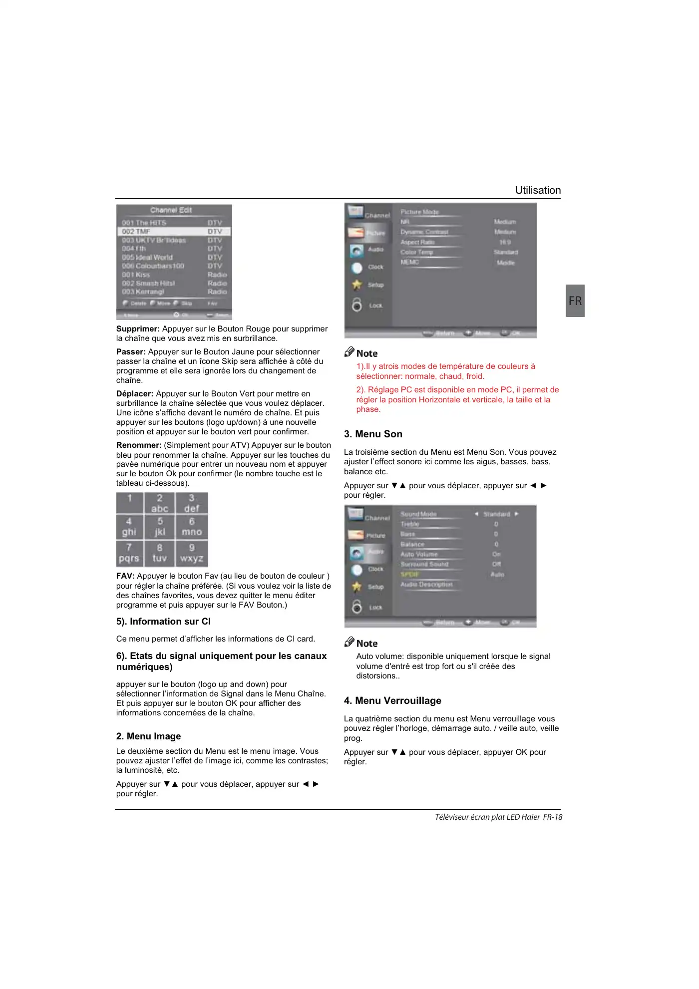 Haier LE39B7000C Instruction Manual Manual pdf 49 page image