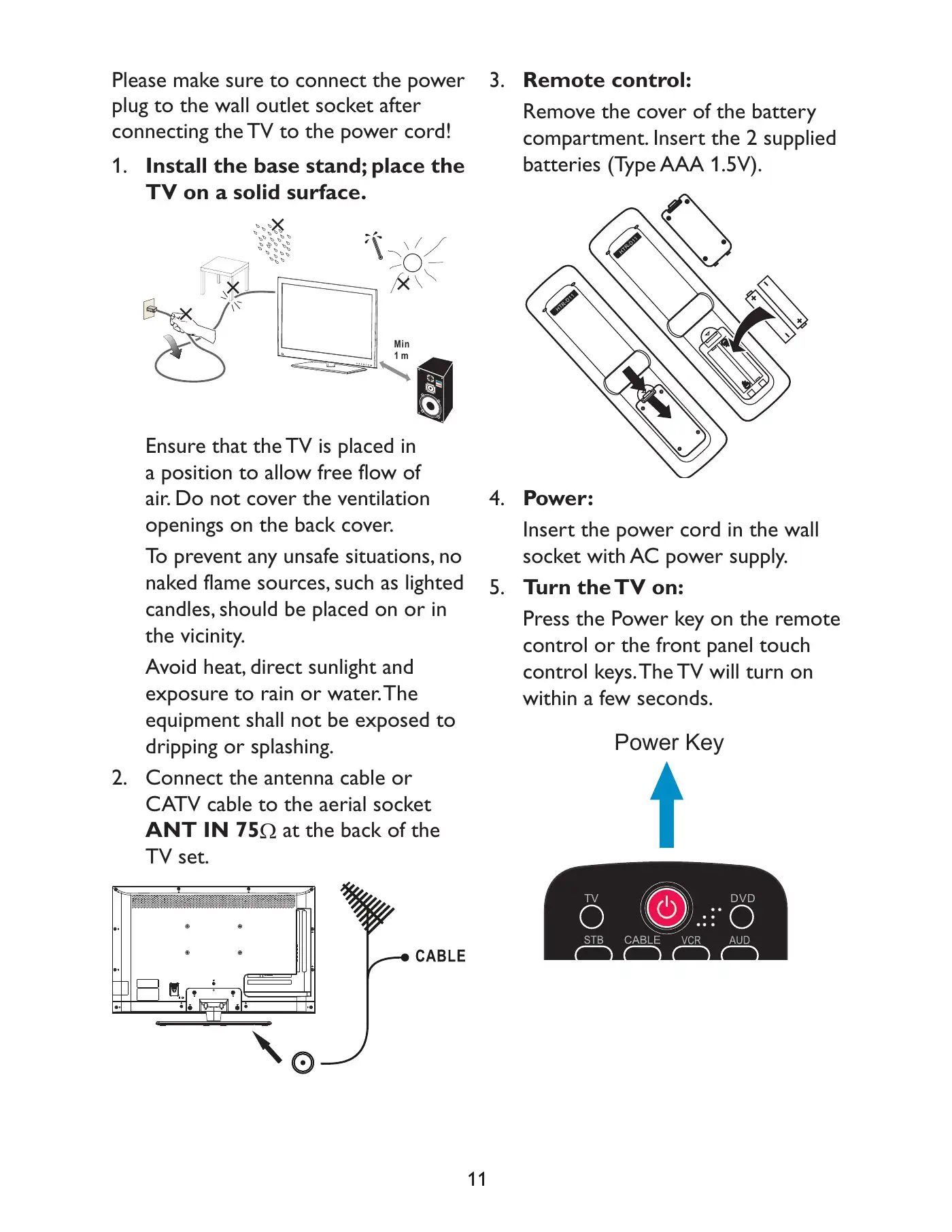 Haier LED TV LE32C13200 Owner's Manual Manual pdf 13 page image