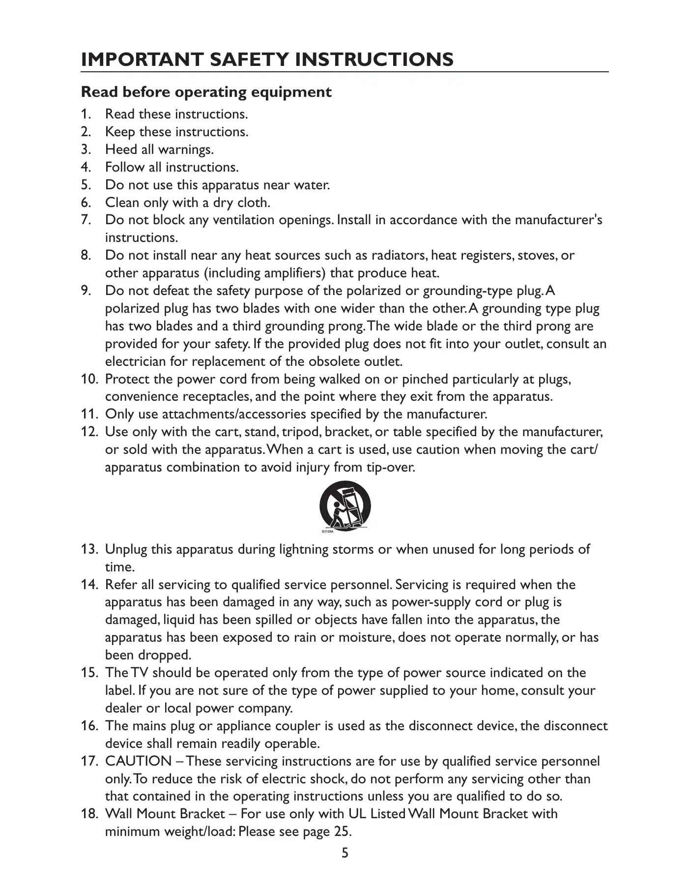 Haier LED TV LE32C13200 Owner's Manual Manual pdf 7 page image