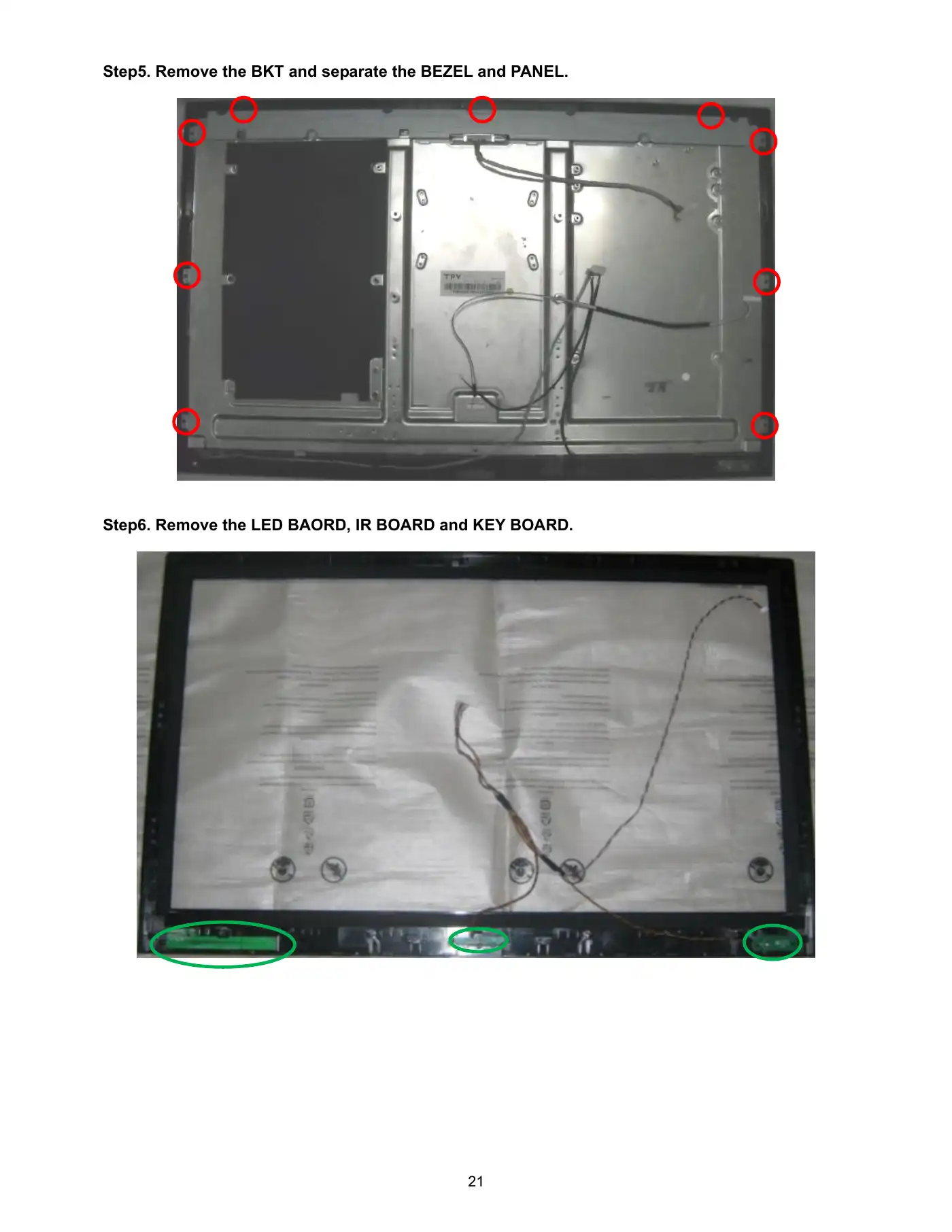 Haier LE32C13200 Service Manual Manual pdf 20 page image