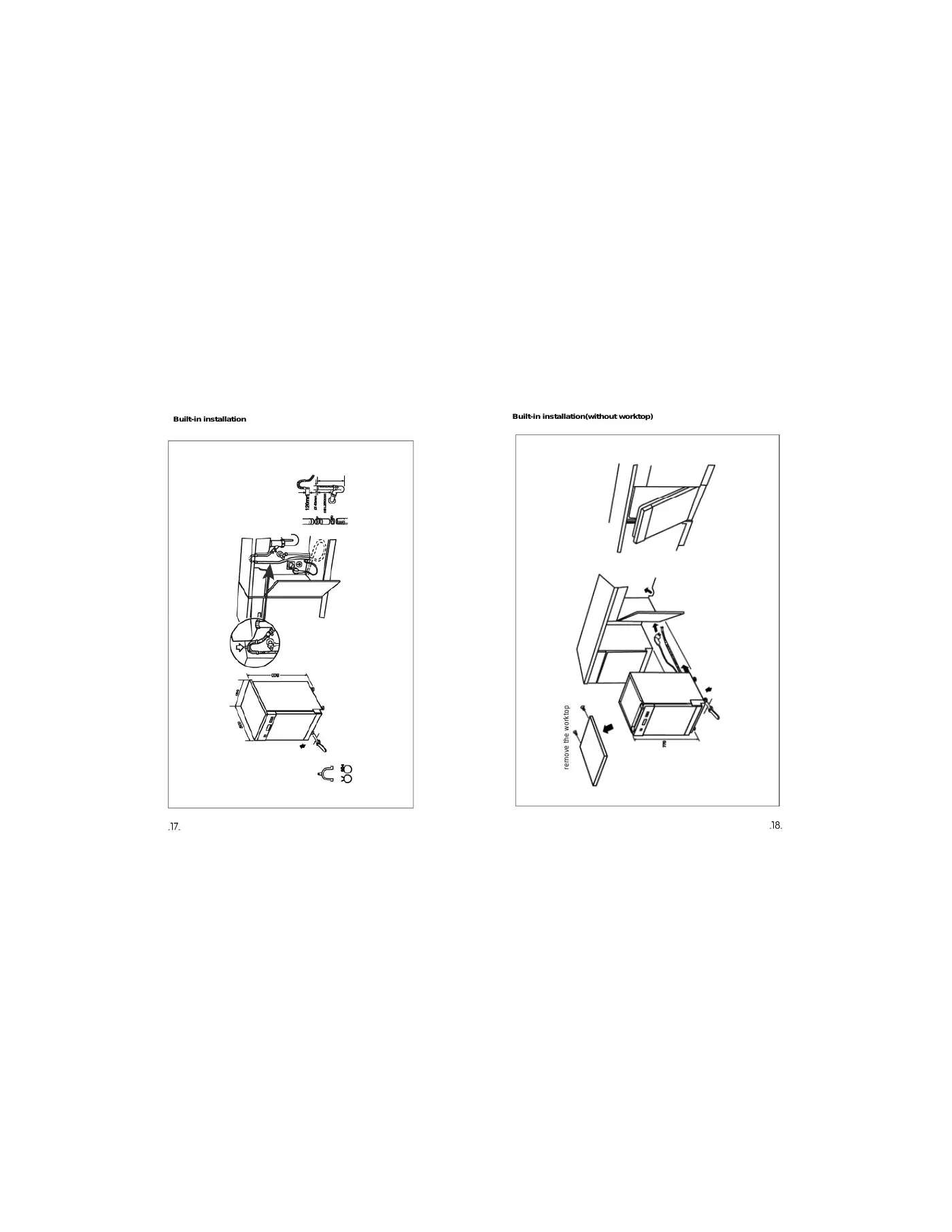 Haier BFD45W Installation Instructions Manual Manual pdf 1 page image