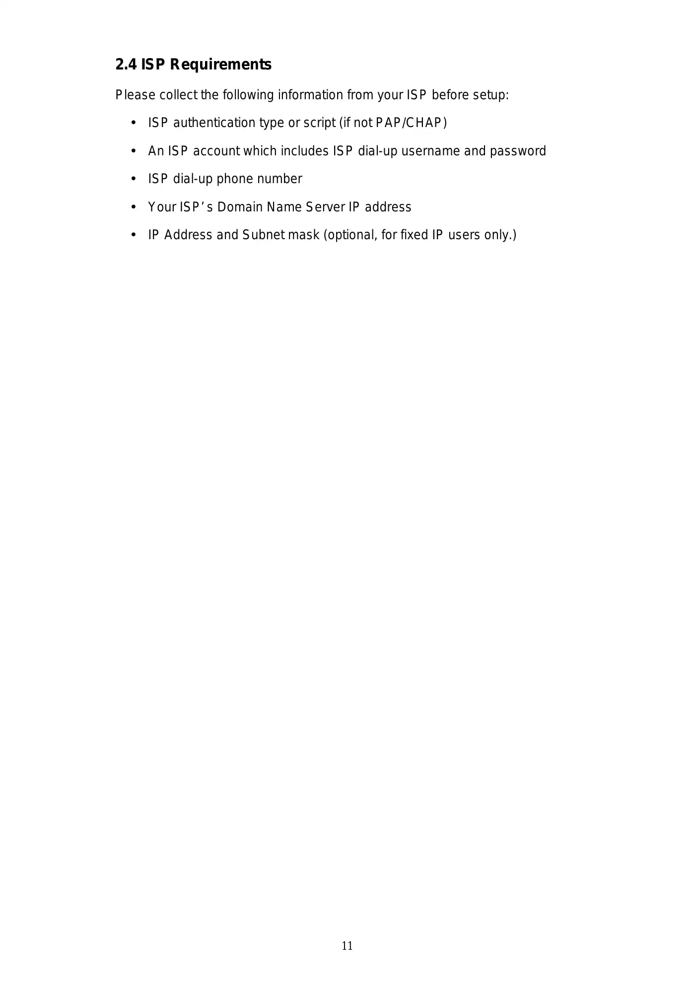 Acer 101/201 User Manual Manual pdf 11 page image