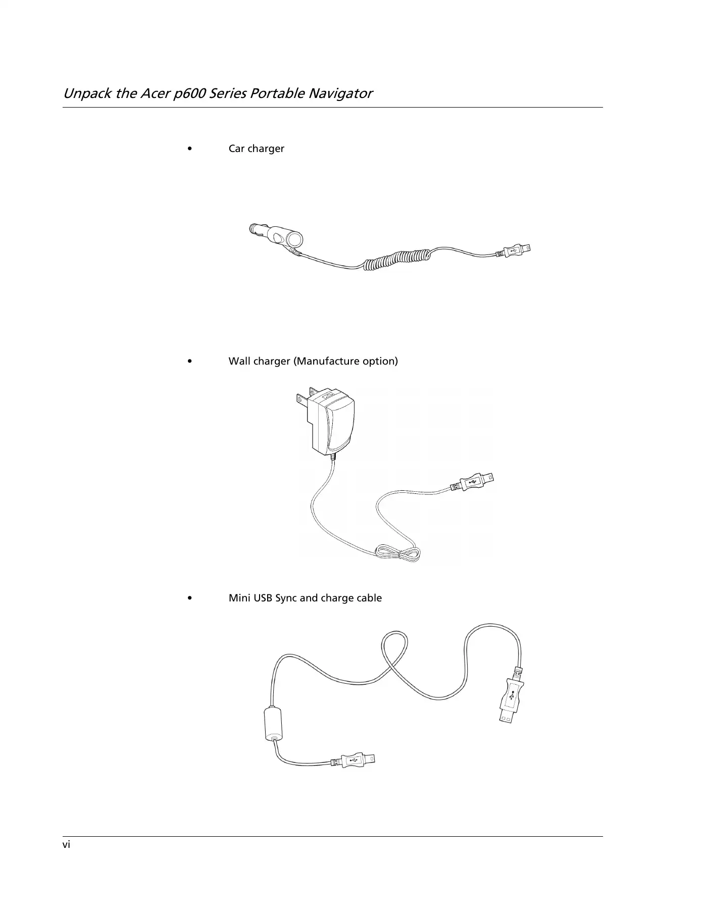 Acer P600 Series User Manual Manual pdf 8 page image