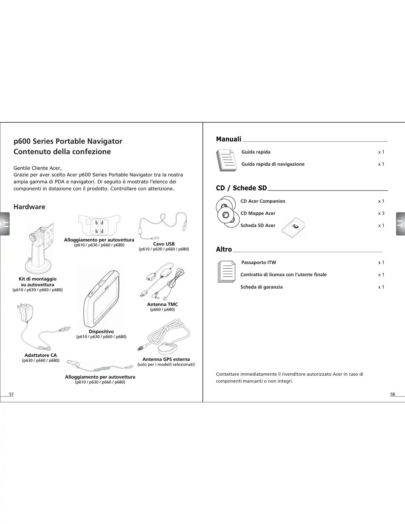 Acer p600 Series Quick Start Manual Manual pdf 31 page image