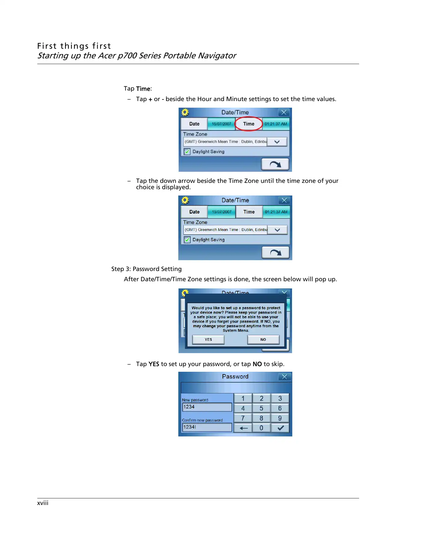 Acer p700 Series User Manual Manual pdf 20 page image