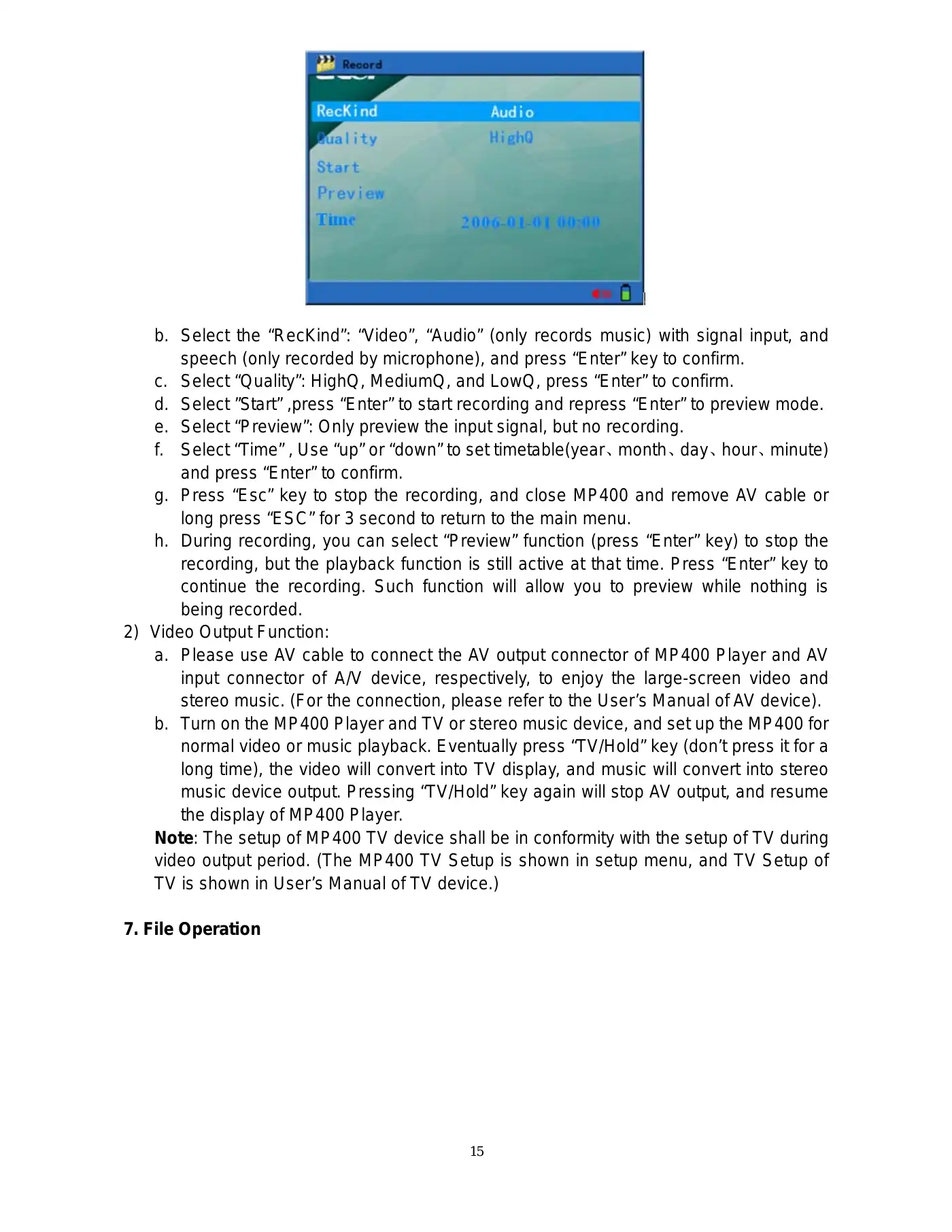 Acer MP400 User Manual Manual pdf 17 page image