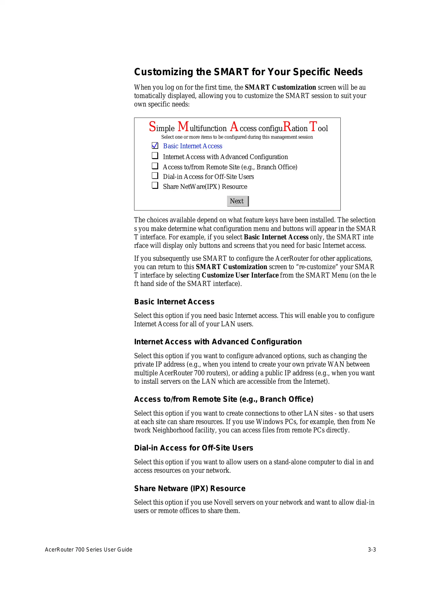 Acer 700 Series User Manual Manual pdf 23 page image