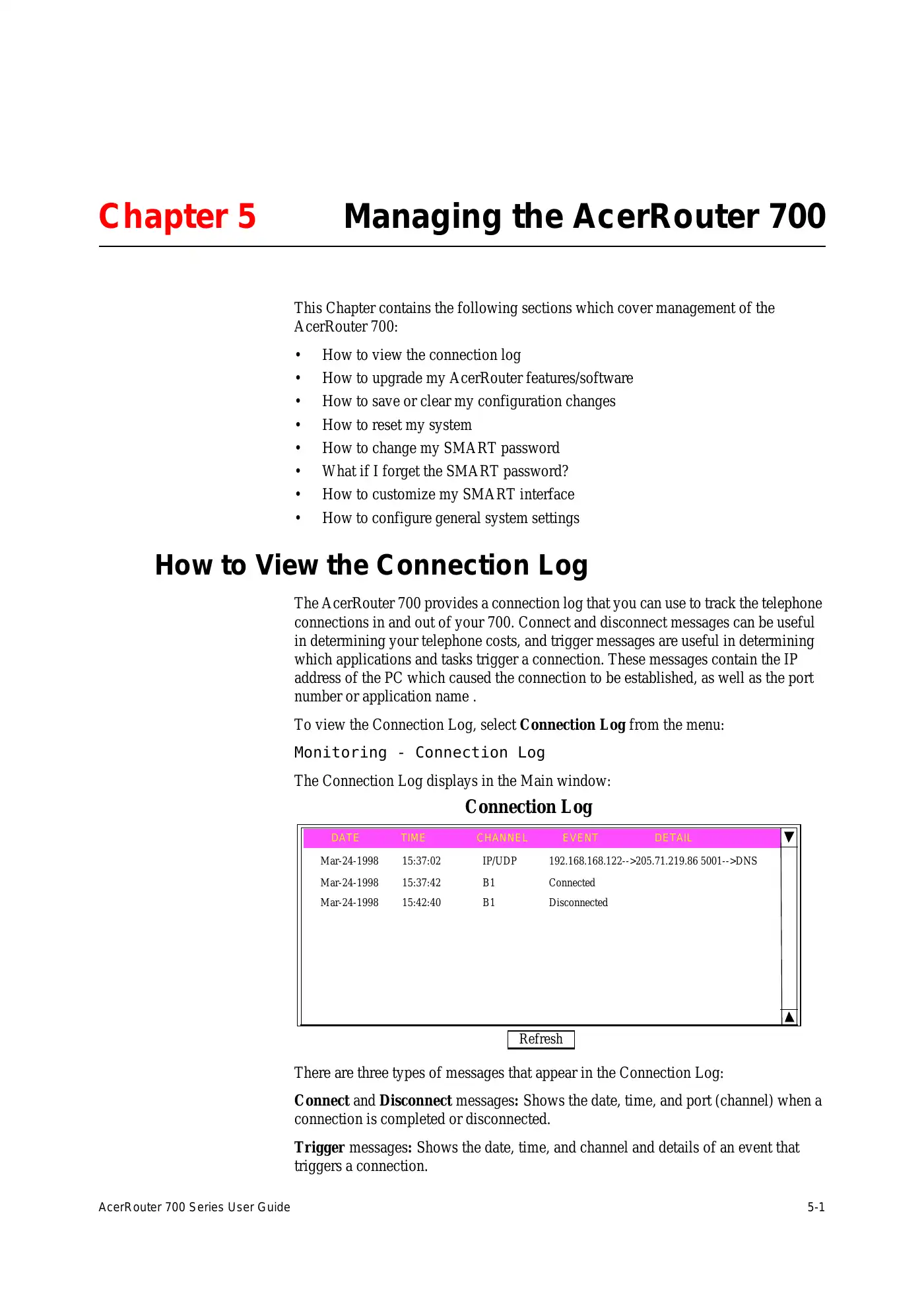 Acer 700 Series User Manual Manual pdf 55 page image