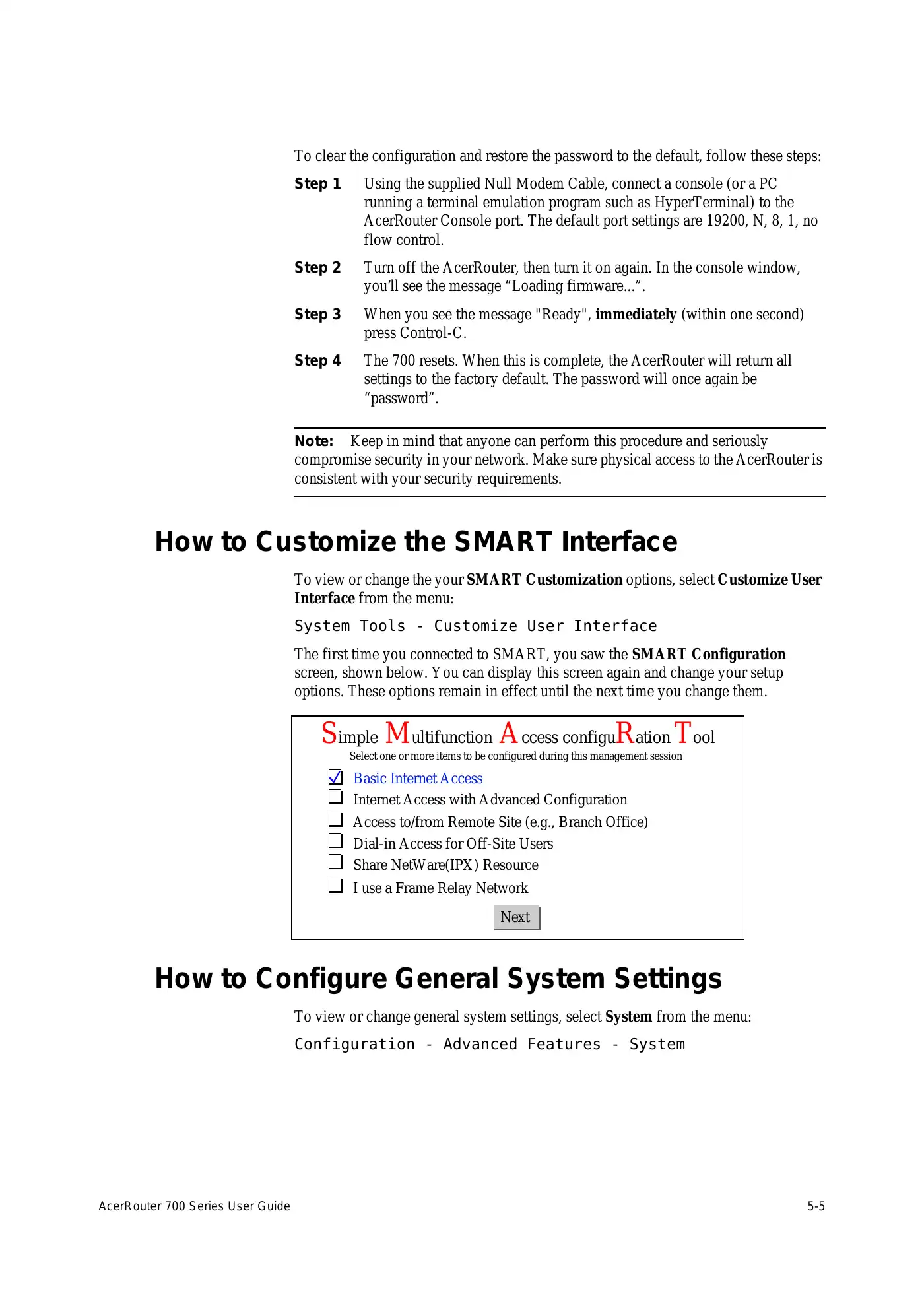 Acer 700 Series User Manual Manual pdf 59 page image