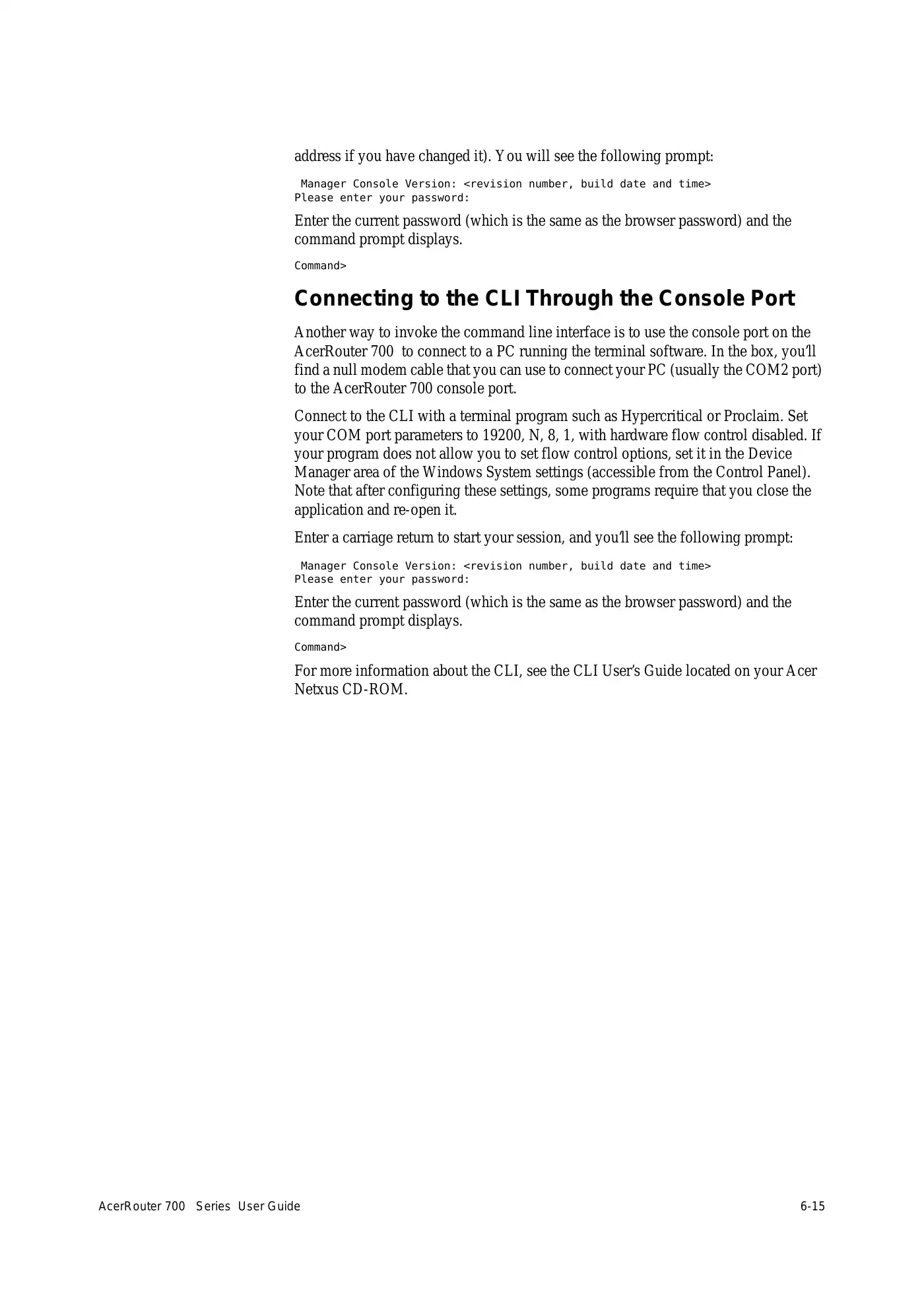 Acer 700 Series User Manual Manual pdf 75 page image