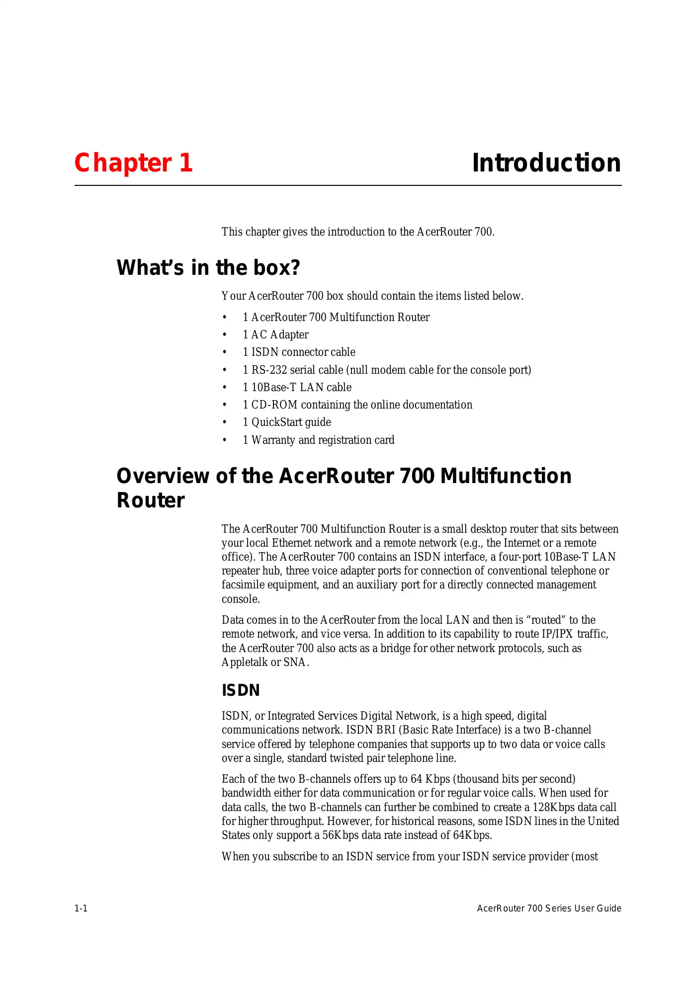 Acer 700 Series User Manual Manual pdf 9 page image