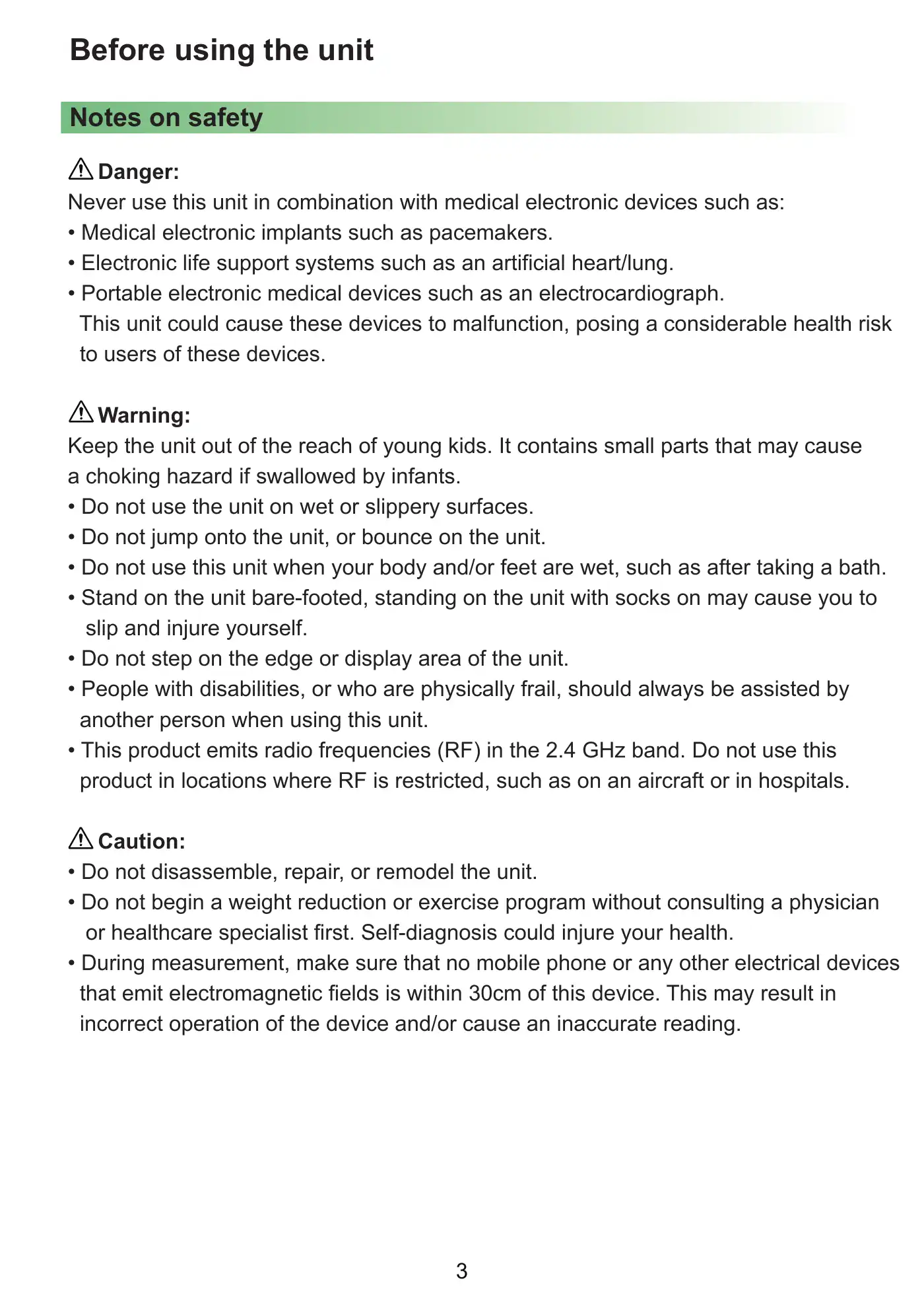 Acer ACBS001S User Manual Manual pdf 3 page image