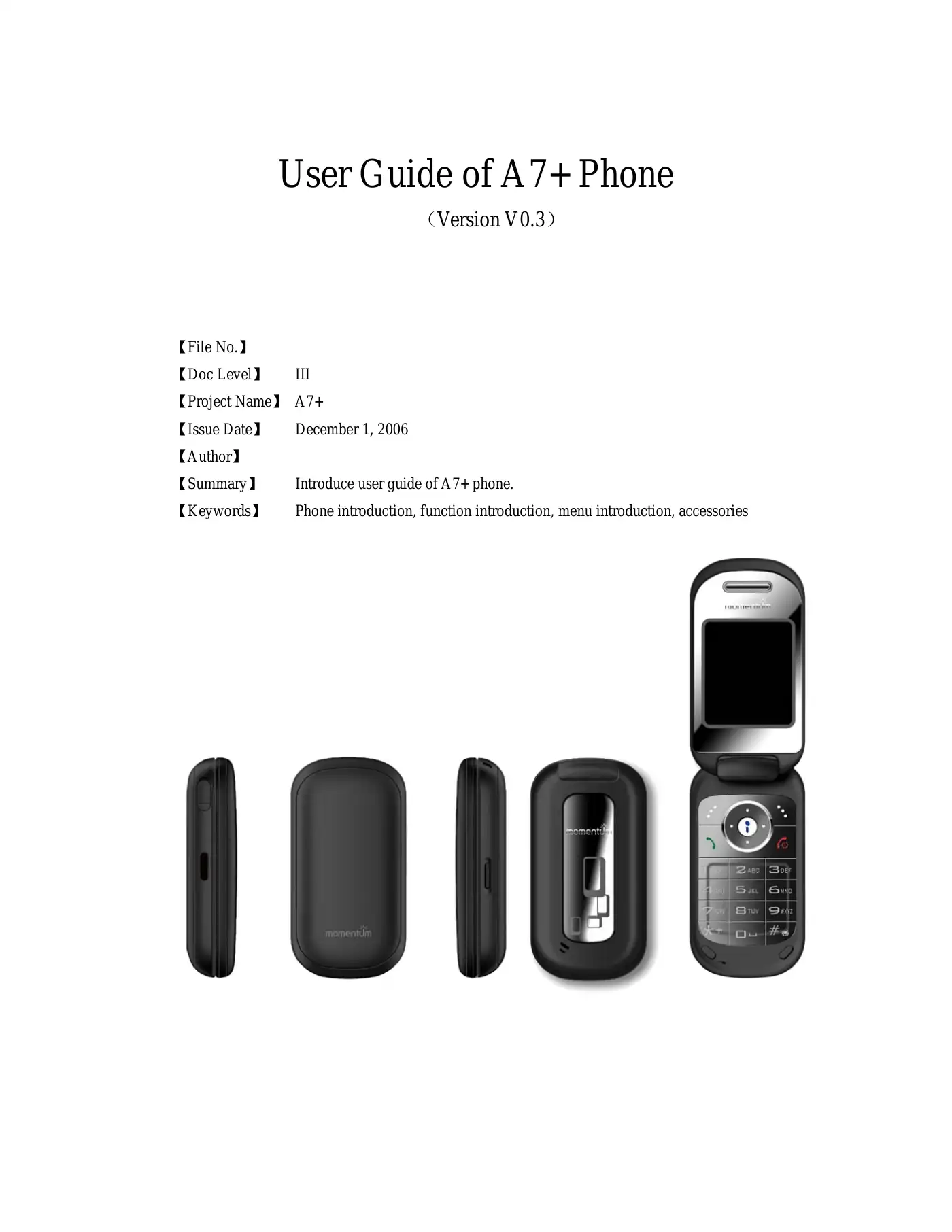 Haier A7+ User Manual Manual pdf 1 page image