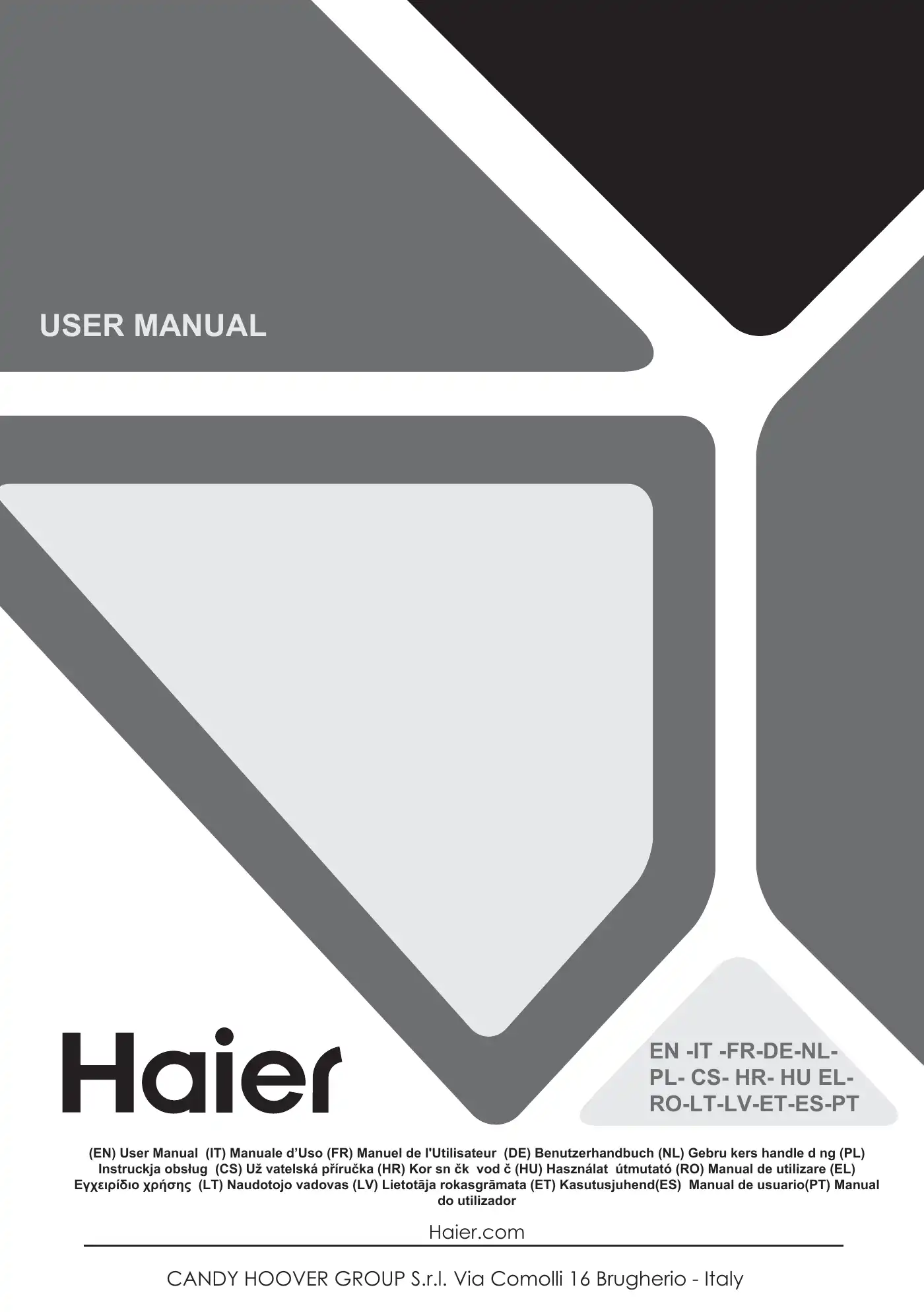 Haier HAFRSJ64MC User Manual Manual pdf 1 page image