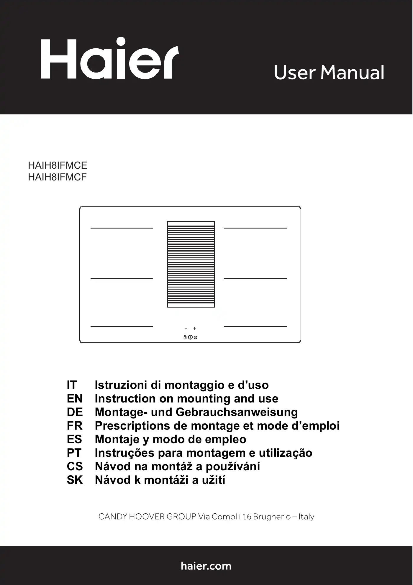 Haier HAIH8IFMCE User Manual Manual pdf 1 page image