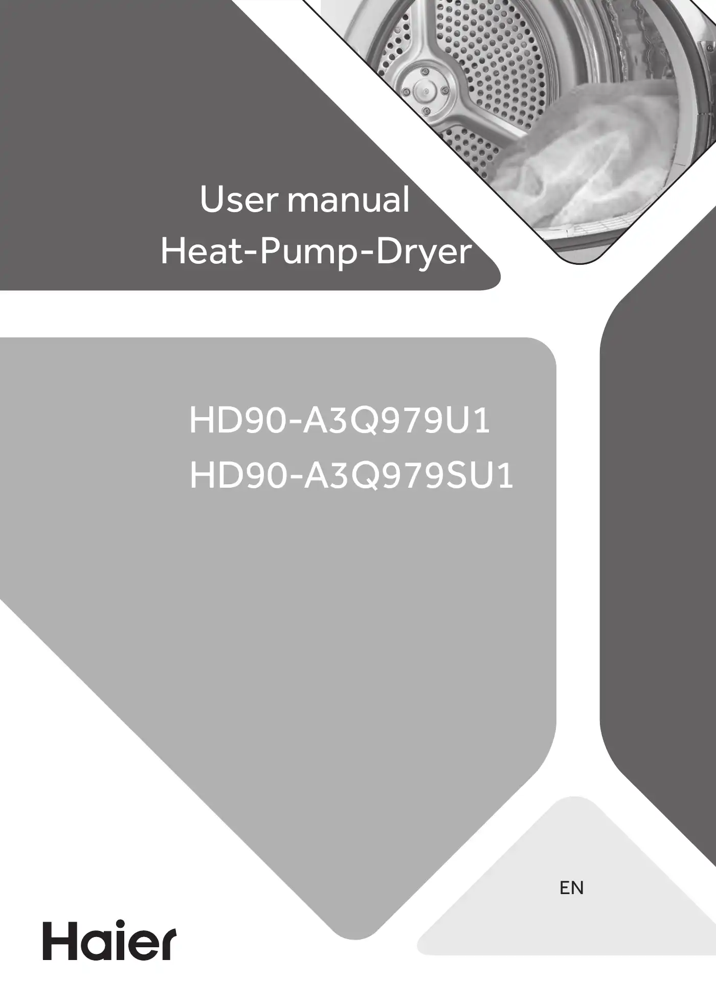 Haier HD90-A3Q979SU1 User Manual Manual pdf 1 page image
