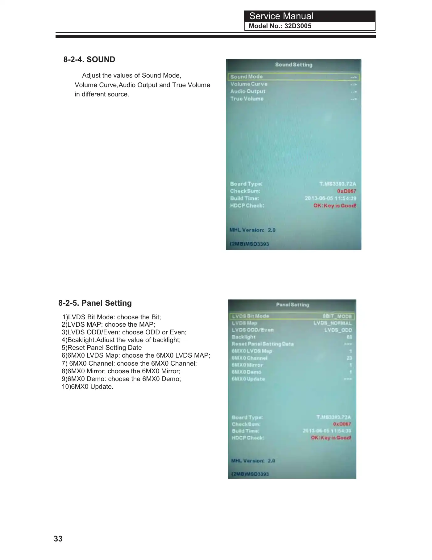 Haier 32D3005 Service Manual Manual pdf 34 page image