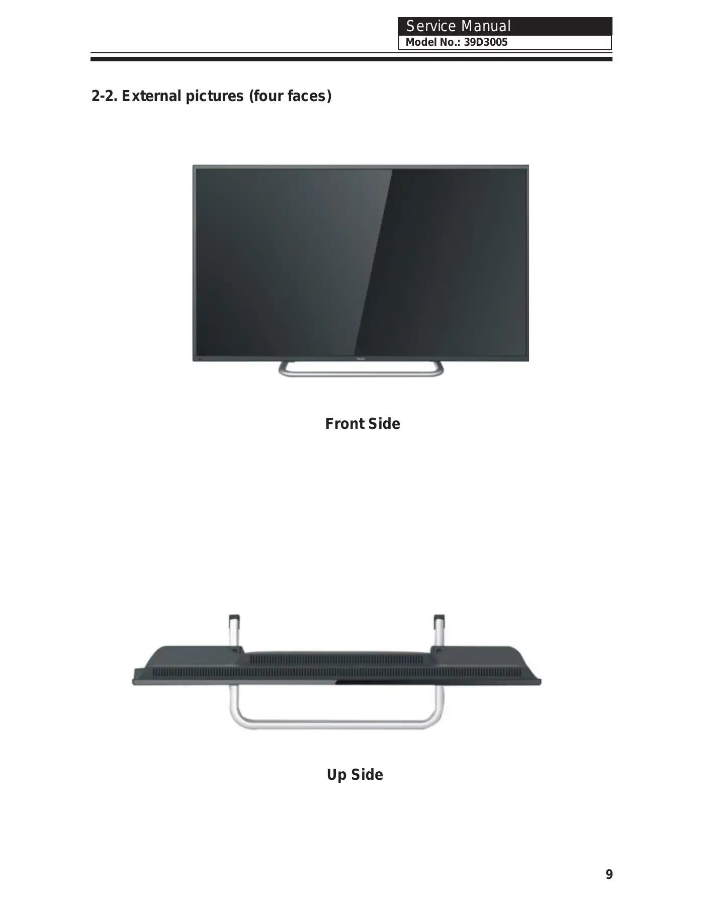 Haier 39D3005 Service Manual Manual pdf 10 page image