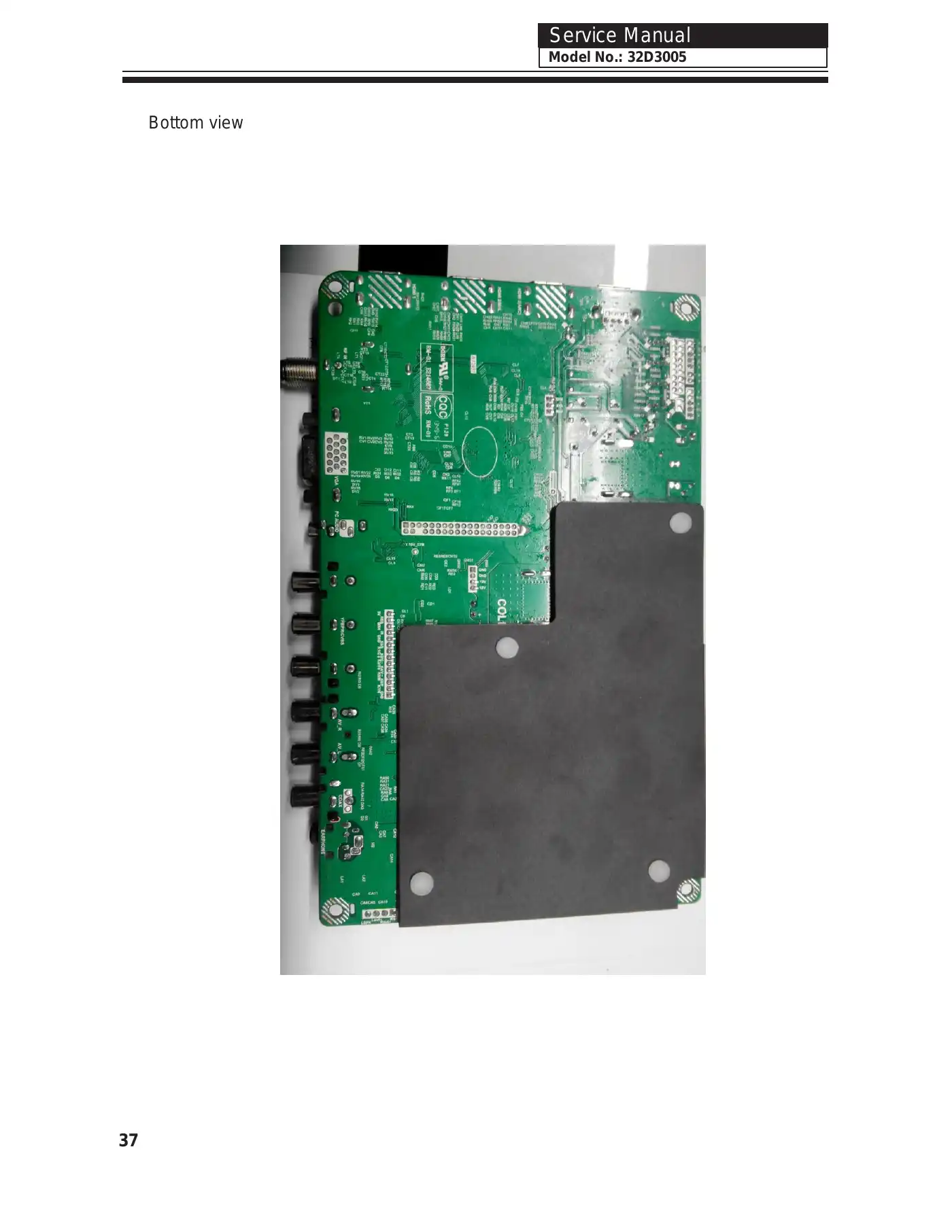 Haier 39D3005 Service Manual Manual pdf 39 page image