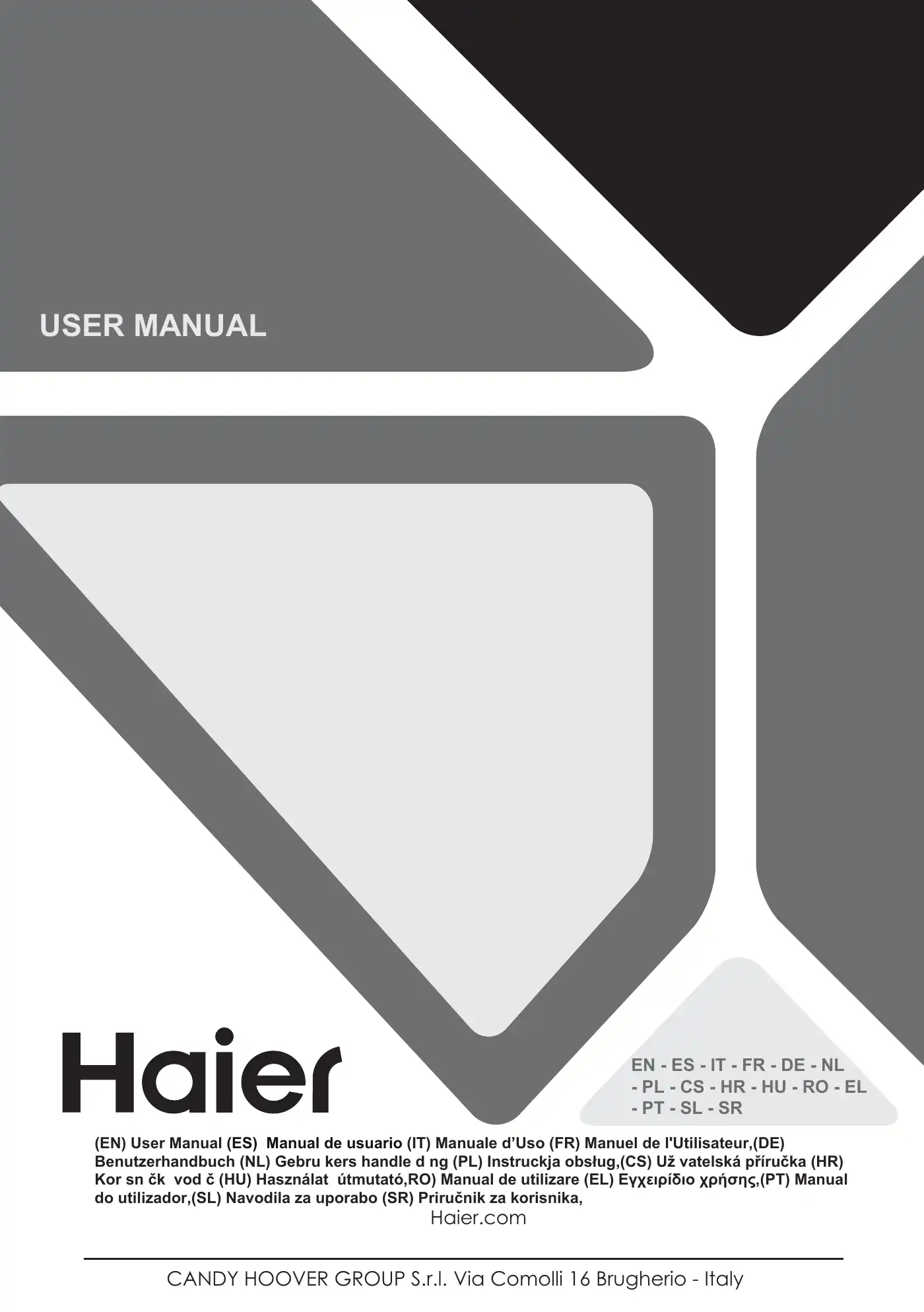 Haier HAIFB54CIRS User Manual Manual pdf 1 page image