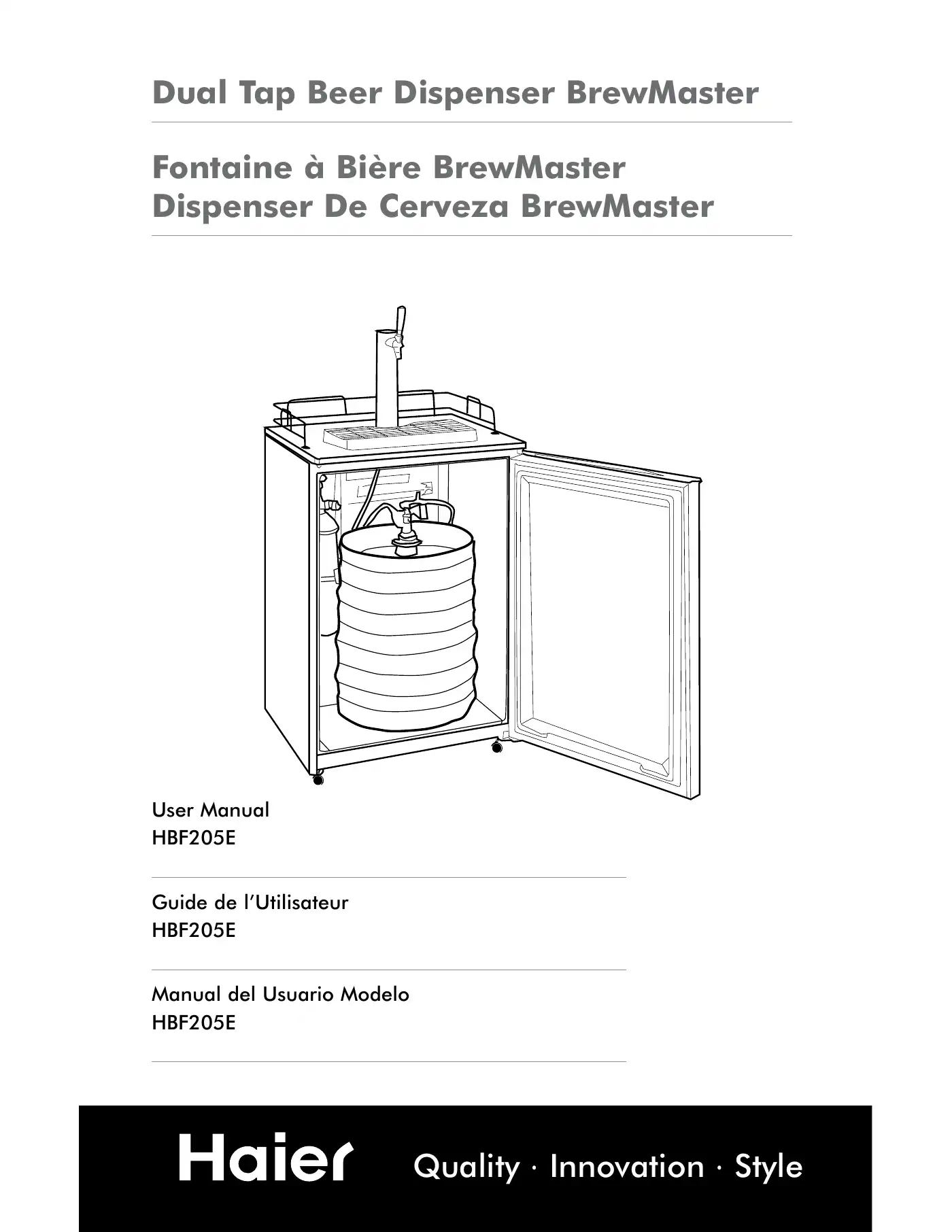 Haier HBF205E - 04-06 User Manual Manual pdf 1 page image