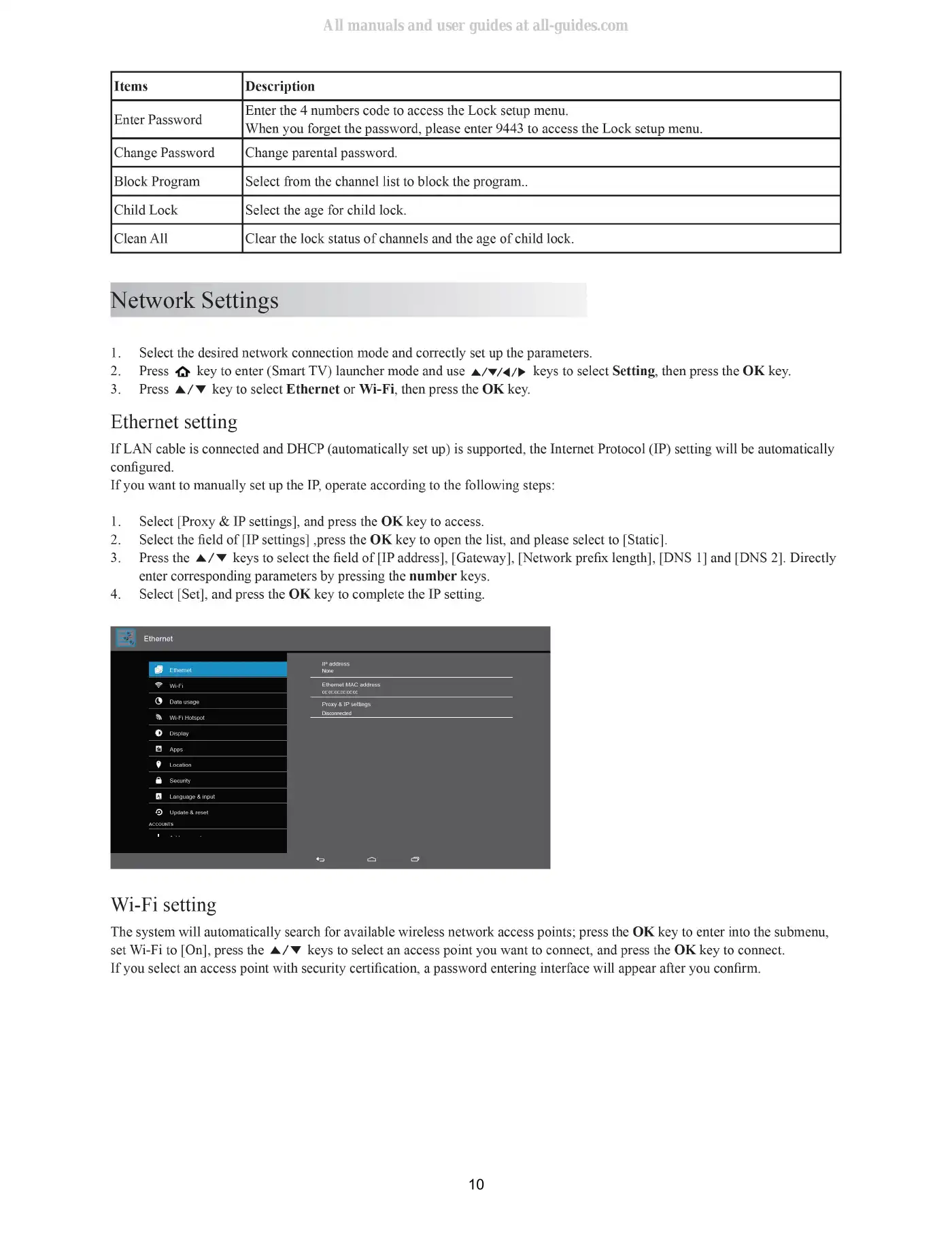 Haier LE43B7600A Service Manual Manual pdf 10 page image