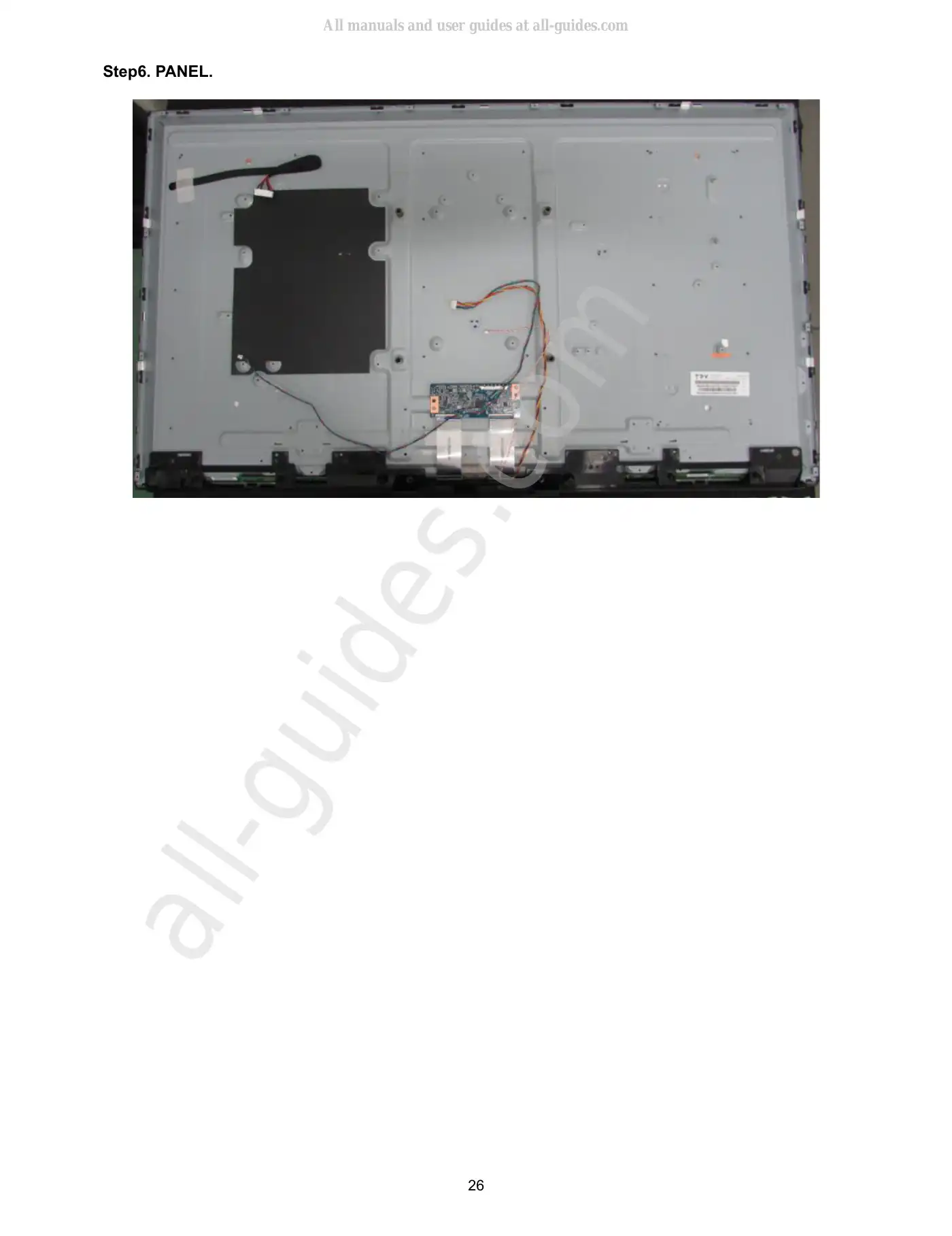 Haier LE43B7600A Service Manual Manual pdf 26 page image