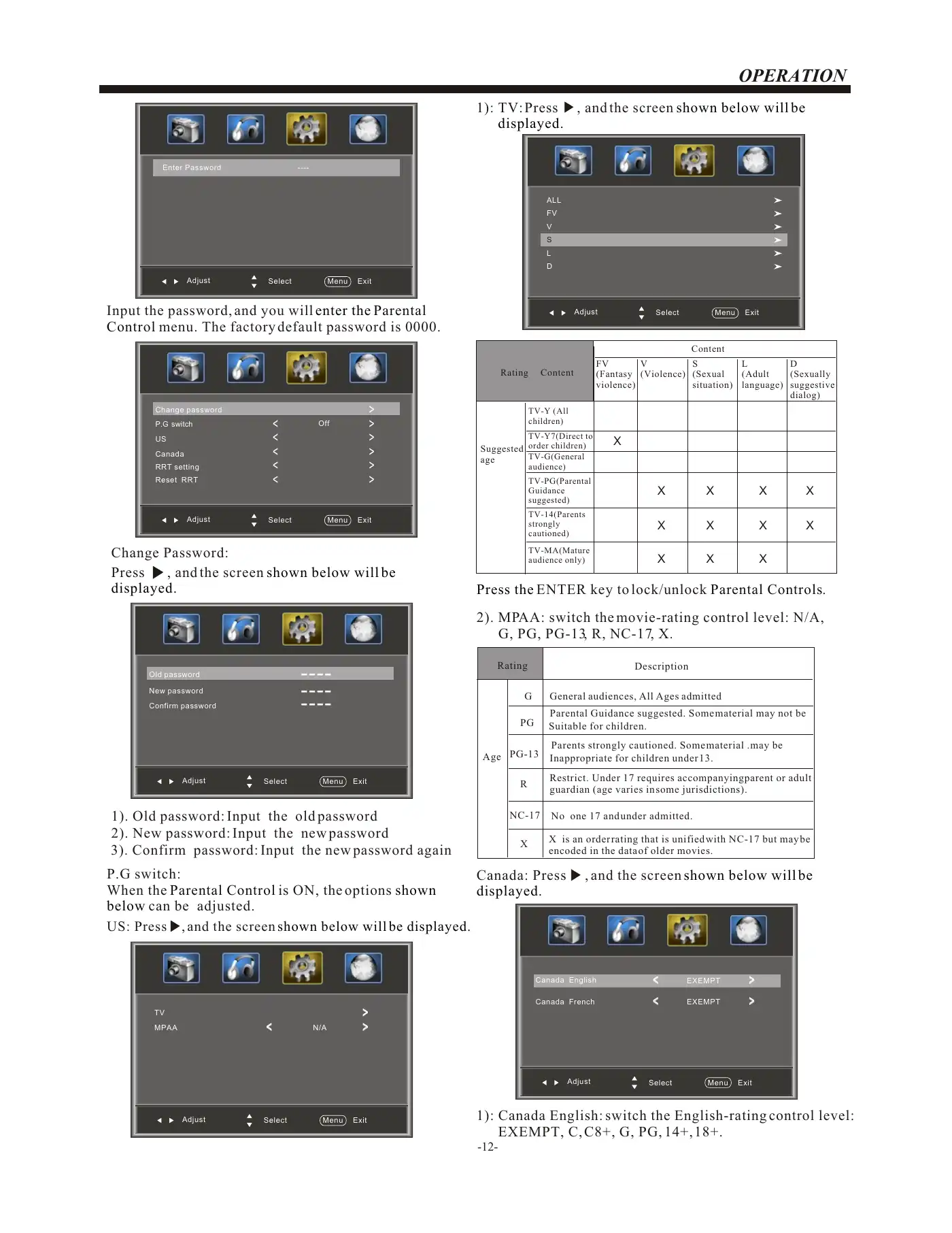 Haier LEC32B1380W Owner's Manual Manual pdf 13 page image