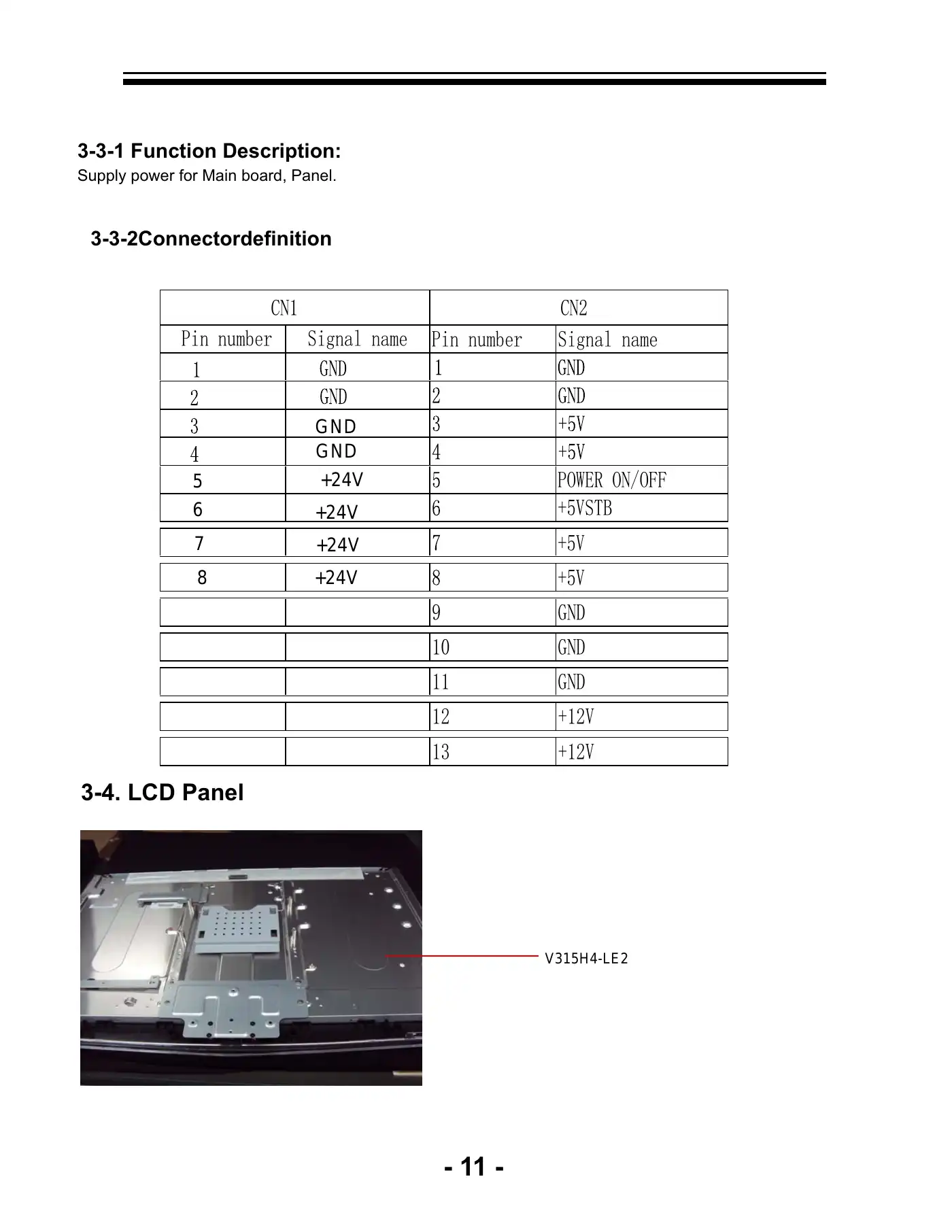 Haier LEC32B1380 Service Manual Manual pdf 12 page image