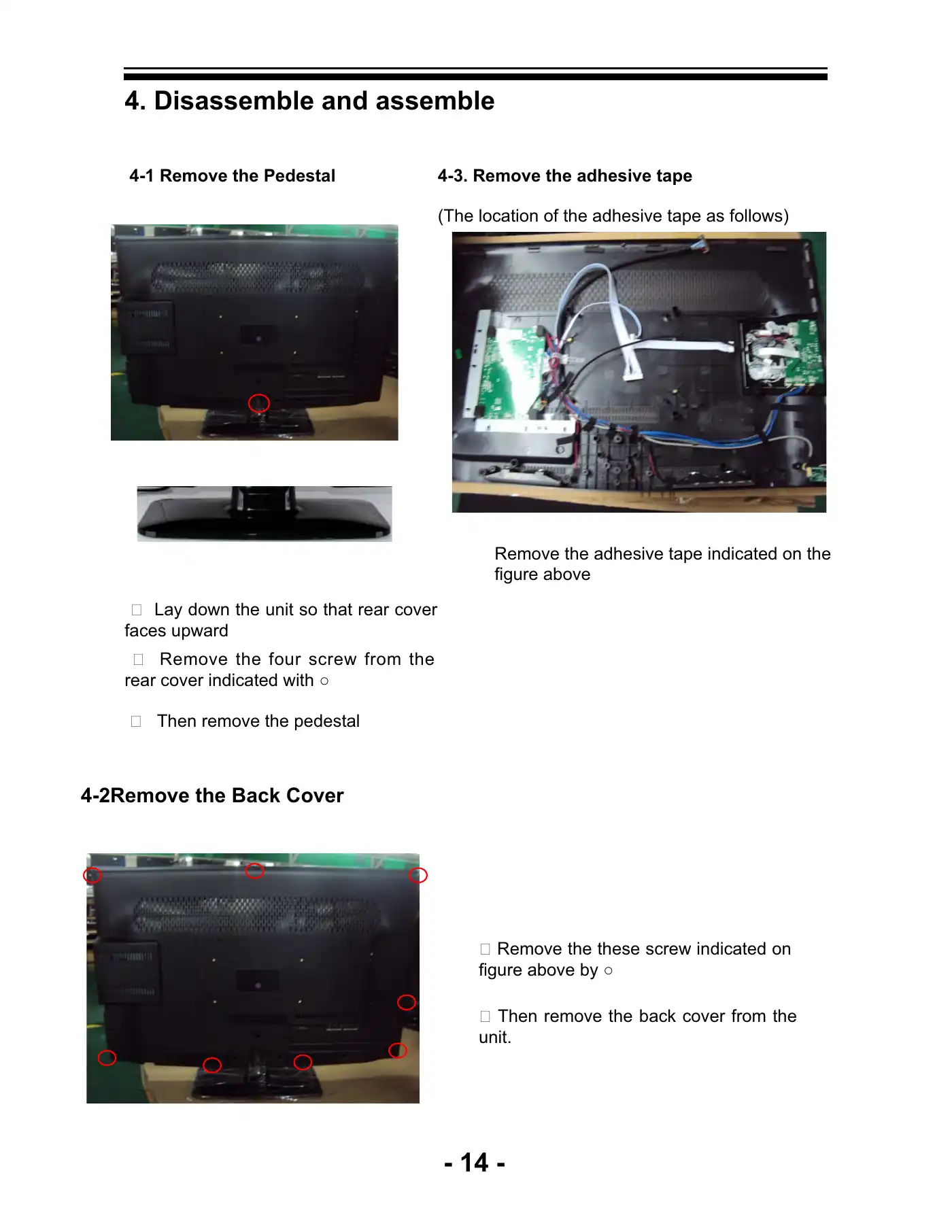 Haier LEC32B1380 Service Manual Manual pdf 15 page image
