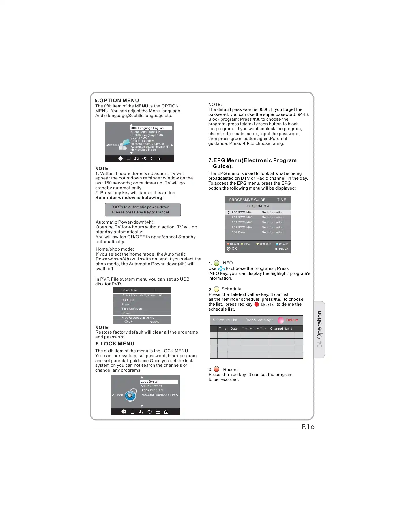 Haier LET26C400HF User Manual Manual pdf 17 page image