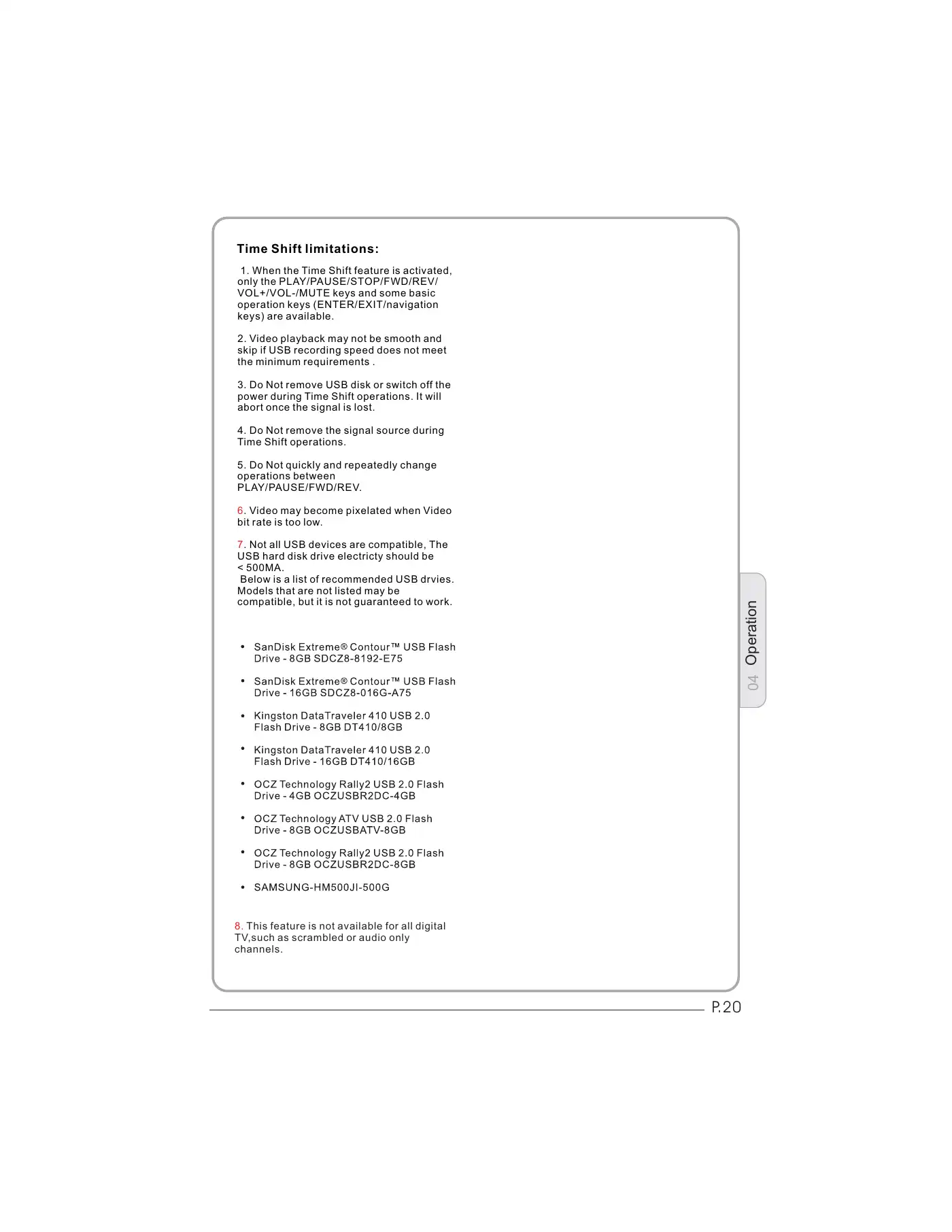 Haier LET26C400HF User Manual Manual pdf 21 page image
