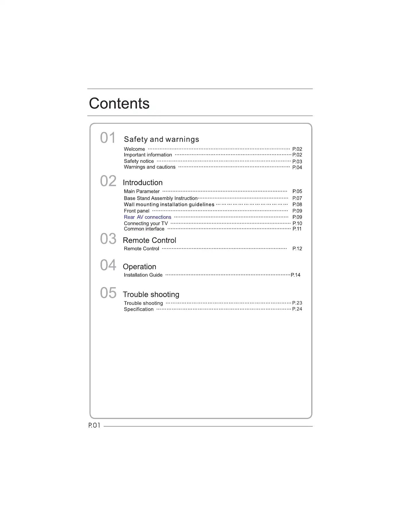 Haier LET26C400HF User Manual Manual pdf 2 page image