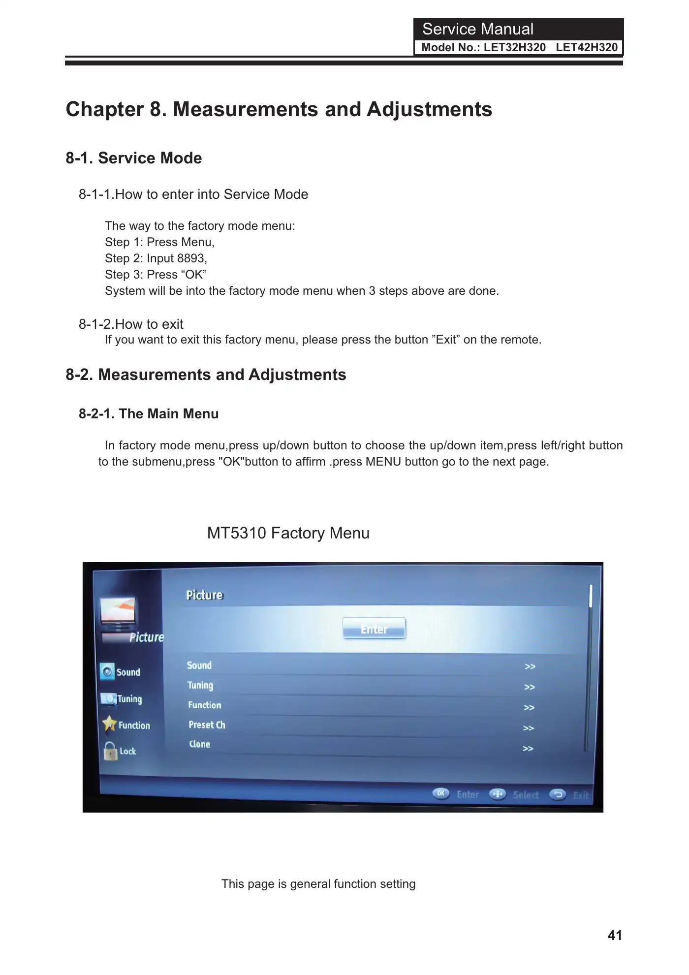 Haier LET32H320 Service Manual Manual pdf 42 page image