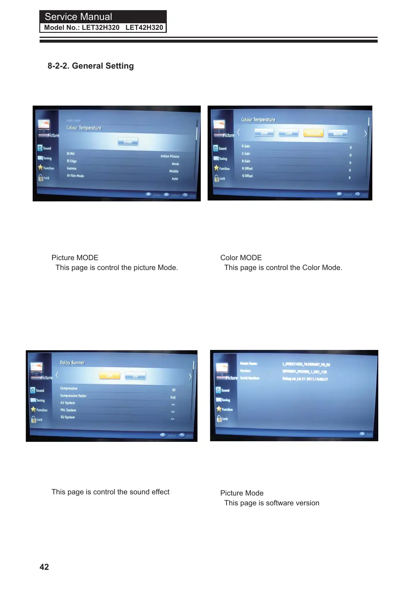 Haier LET32H320 Service Manual Manual pdf 43 page image