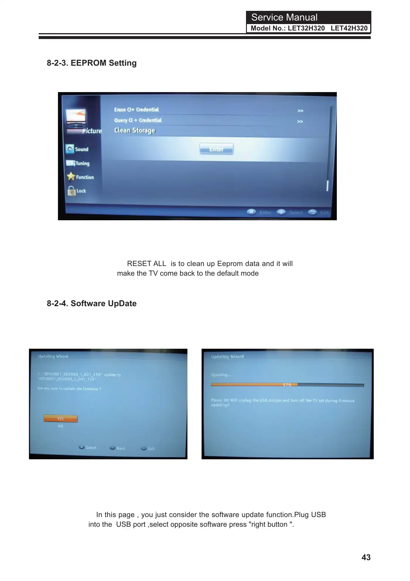 Haier LET32H320 Service Manual Manual pdf 44 page image