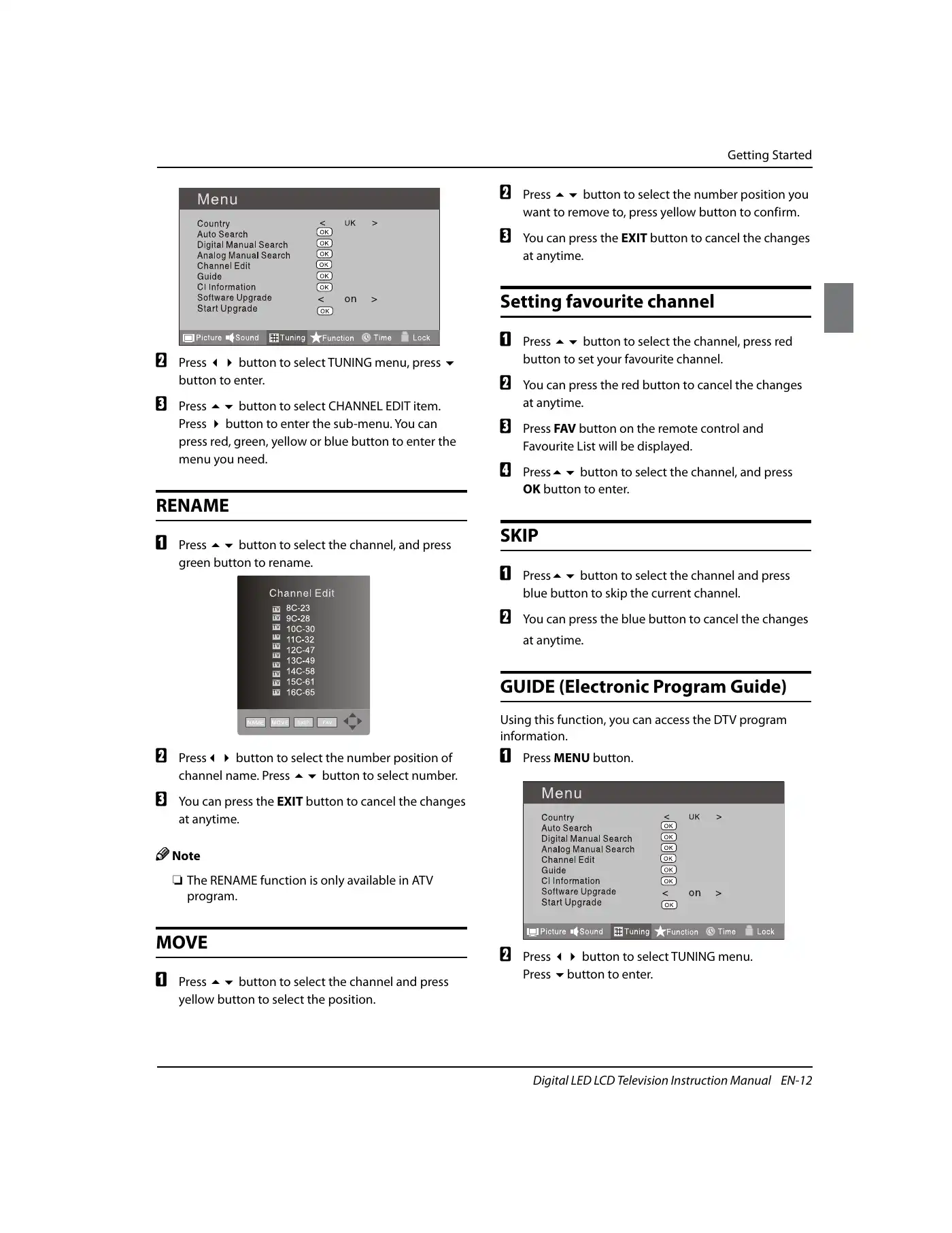 Haier LET40T3 Instruction Manual Manual pdf 13 page image