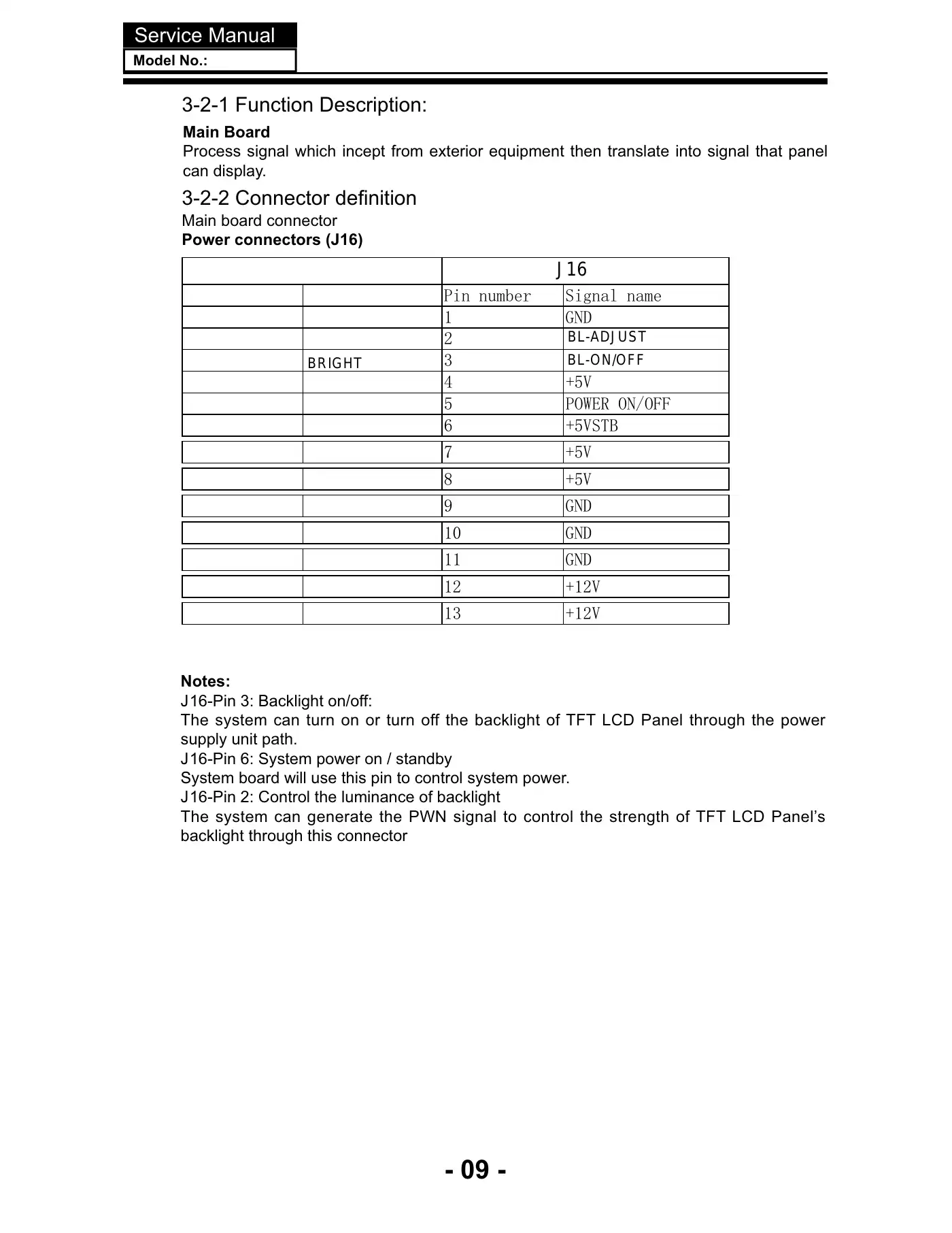 Haier 48D3500 Service Manual Manual pdf 10 page image