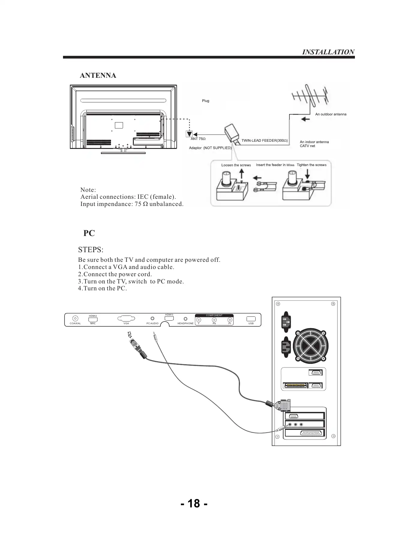Haier 48D3500 Service Manual Manual pdf 19 page image