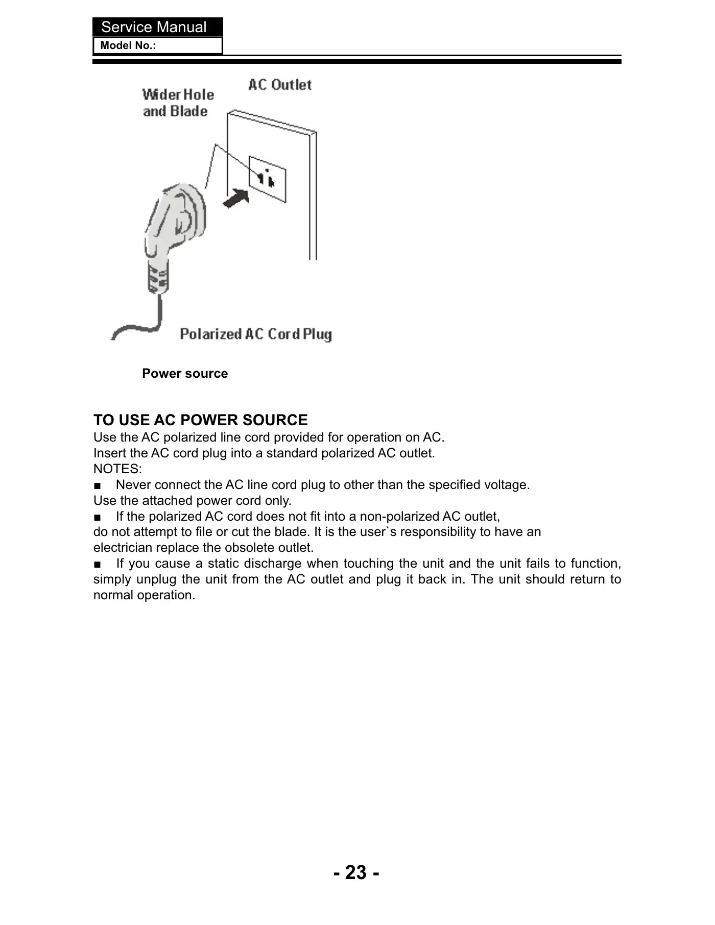 Haier 48D3500 Service Manual Manual pdf 24 page image