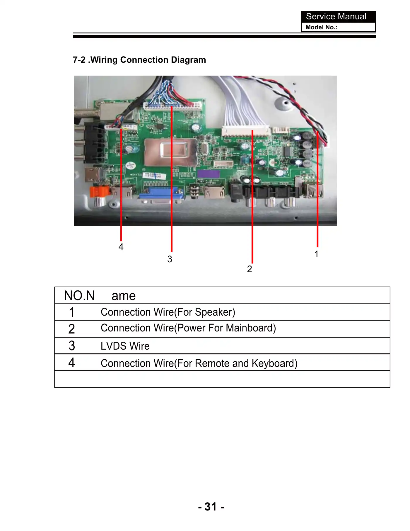 Haier 48D3500 Service Manual Manual pdf 32 page image
