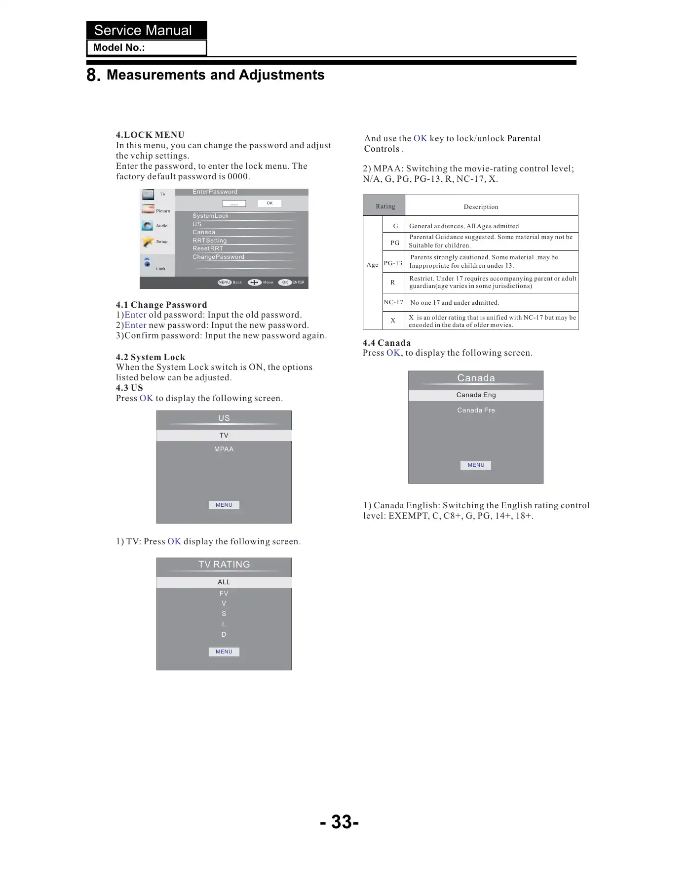 Haier 48D3500 Service Manual Manual pdf 33 page image