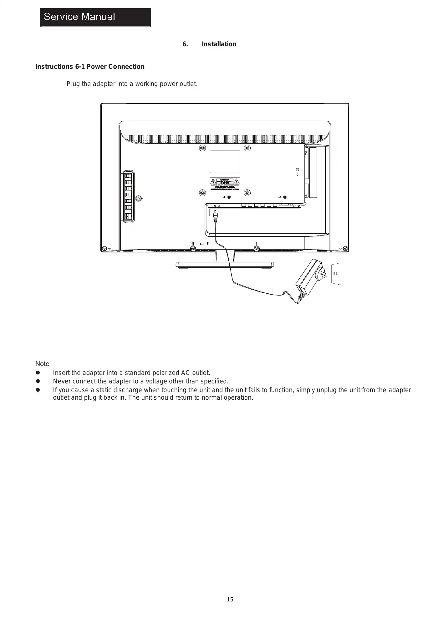 Haier 24E2000 Service Manual Manual pdf 16 page image