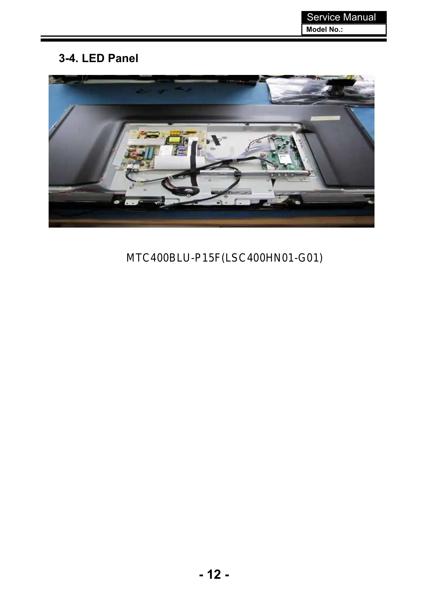 Haier 40D3500M Service Manual Manual pdf 13 page image