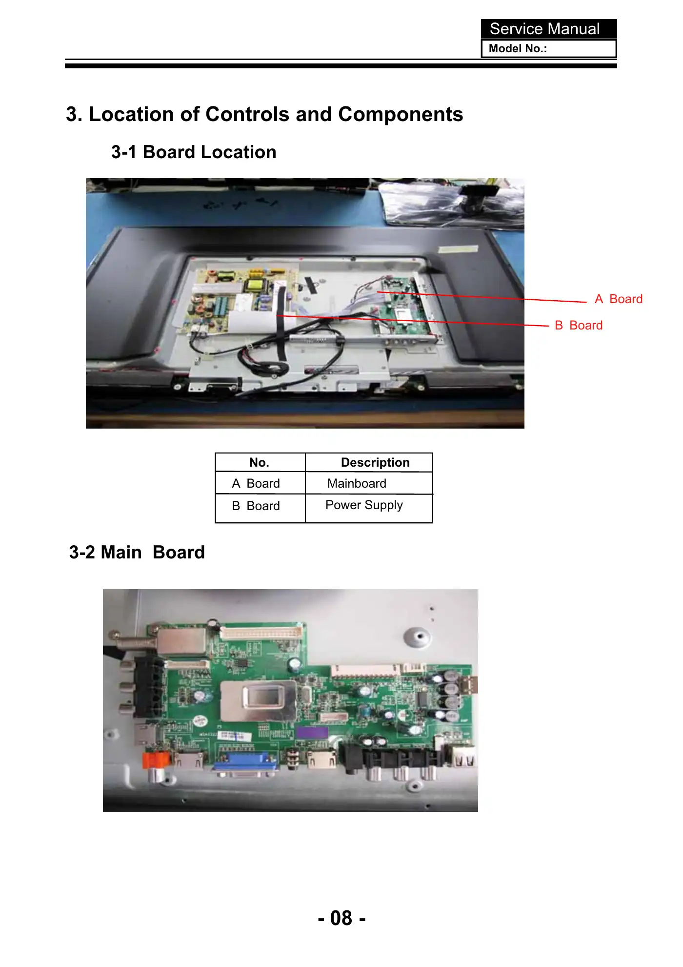 Haier 40D3500M Service Manual Manual pdf 9 page image
