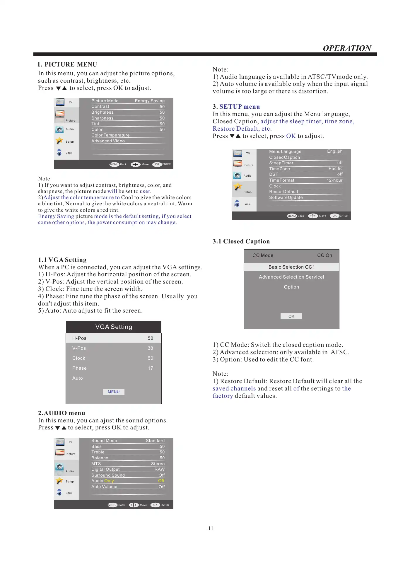 Haier 40D3500MA User Manual Manual pdf 12 page image