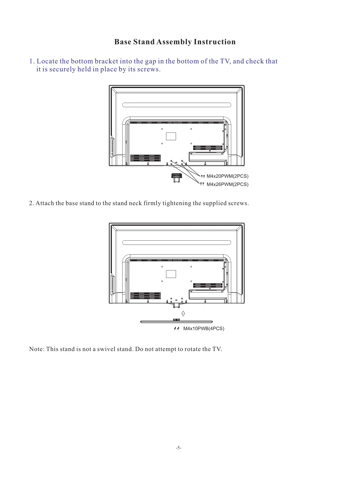 Haier 40D3500MA User Manual Manual pdf 6 page image