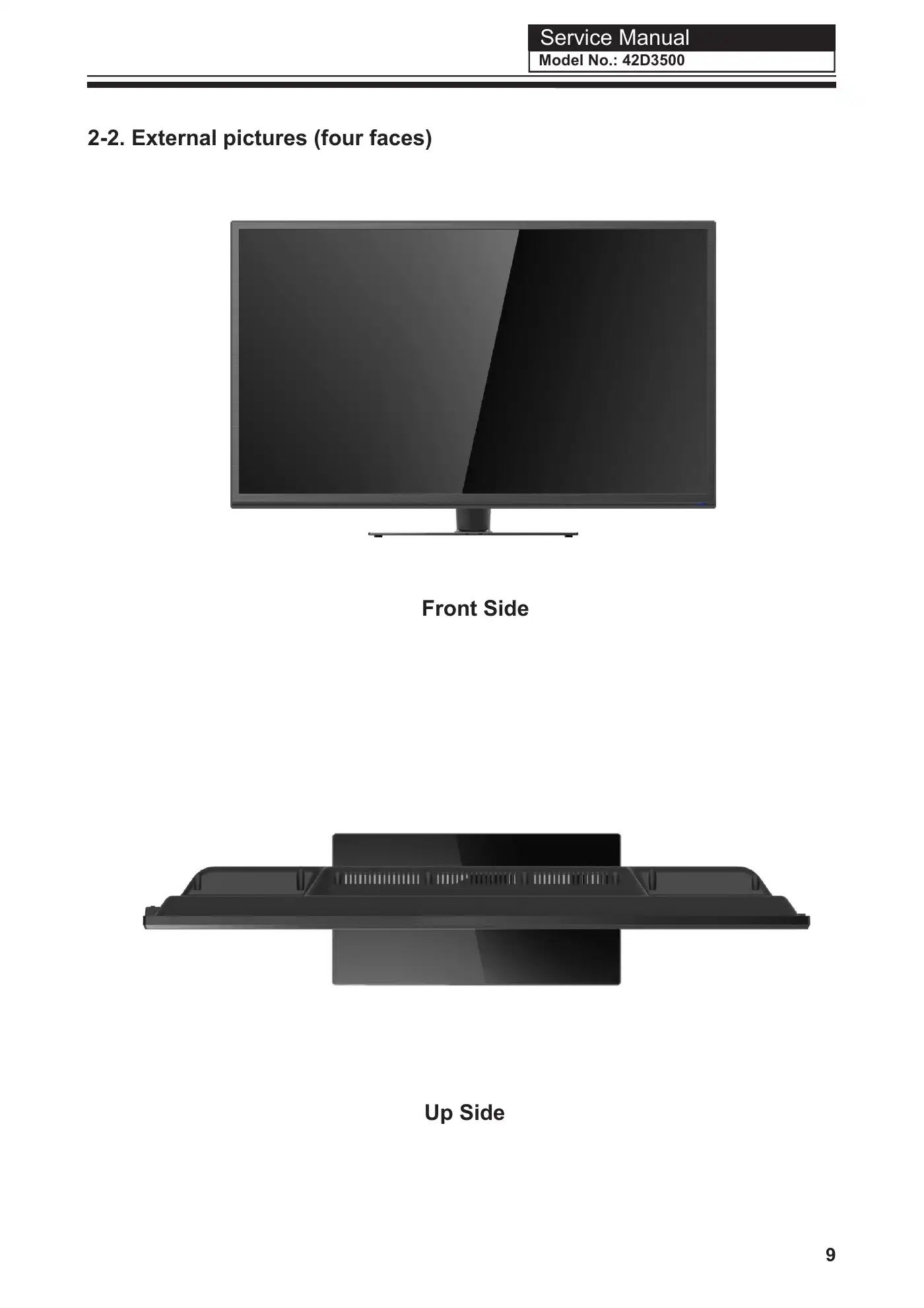 Haier 42D3500 Service Manual Manual pdf 10 page image